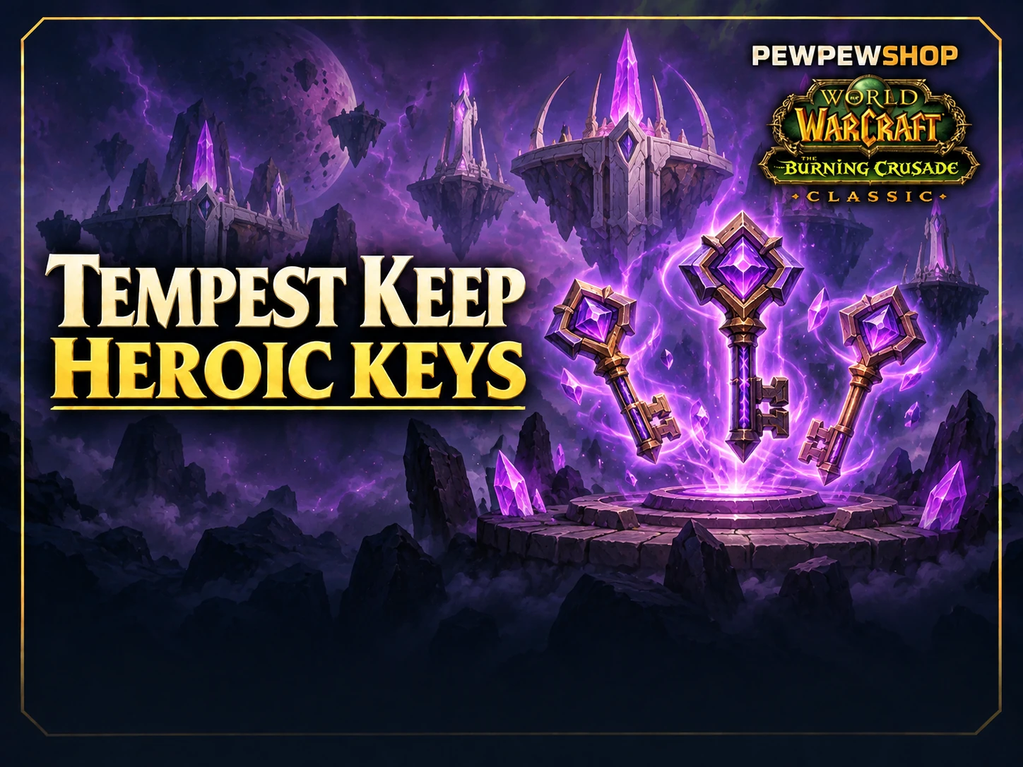 Tempest Keep Heroic Dungeons Attunement — boost