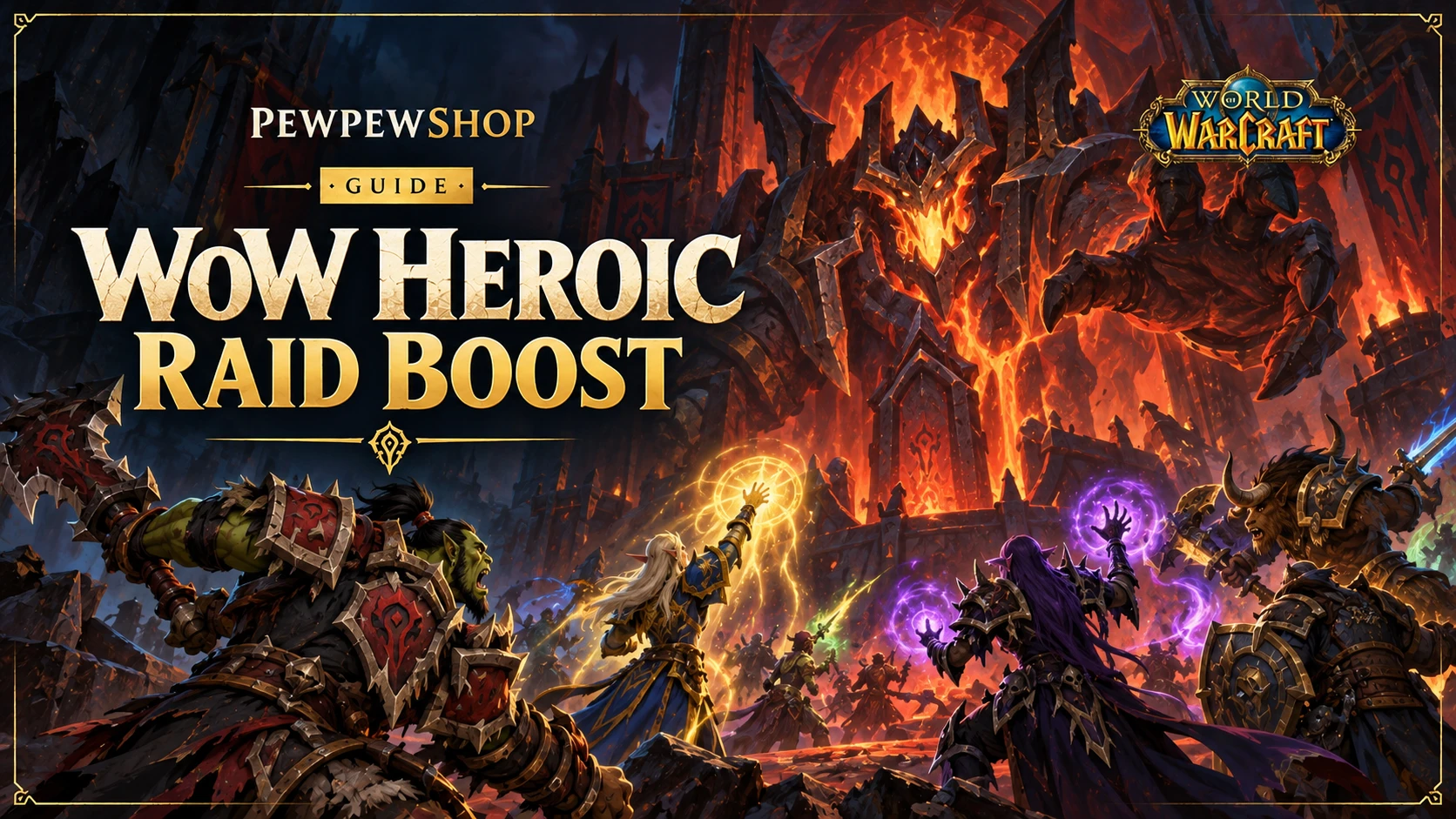 WoW Heroic Raid Boost: What It Is, Cost and How It Works — PEWPEWSHOP boosting guide