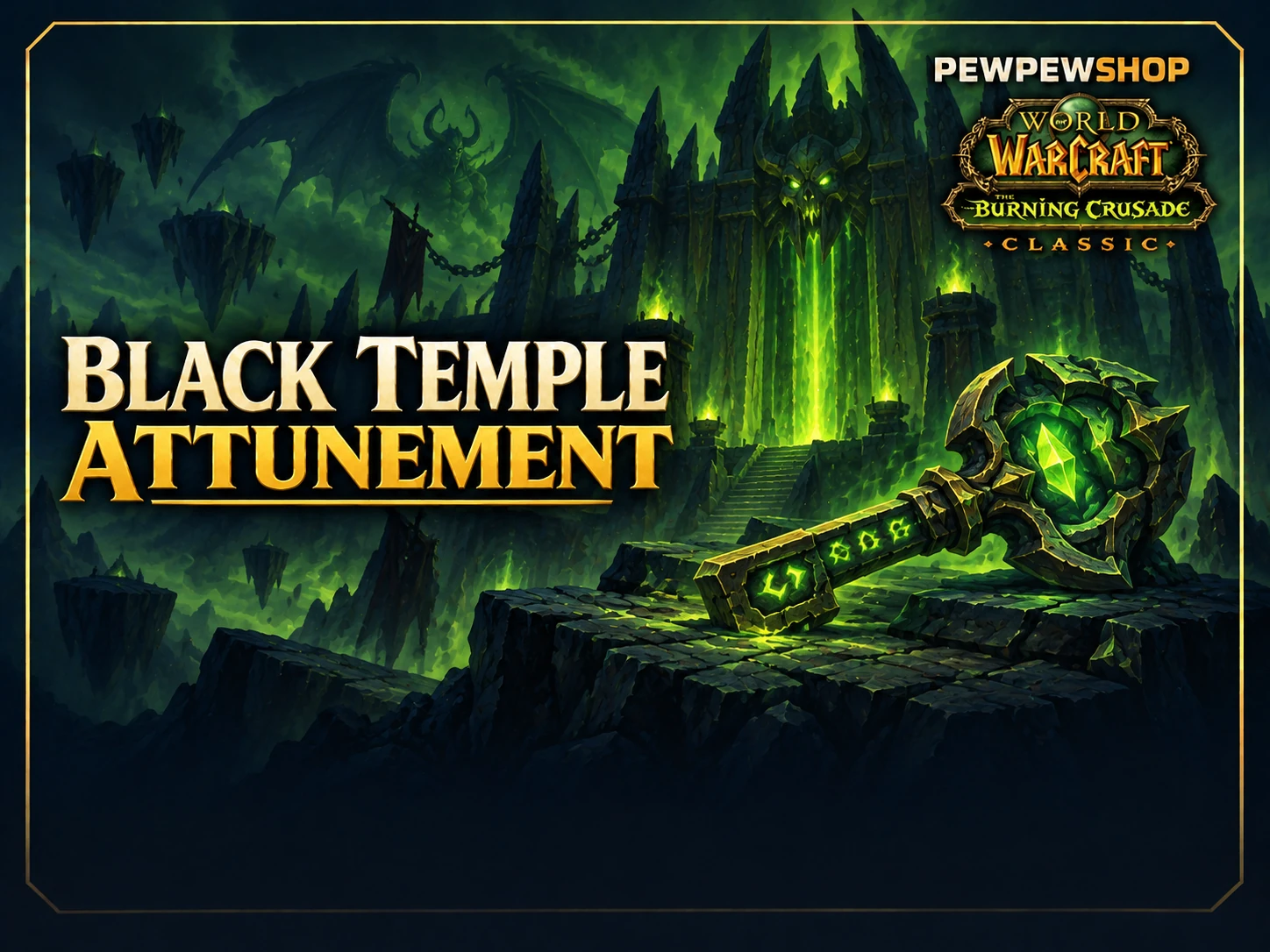 Black Temple Attunement — boost