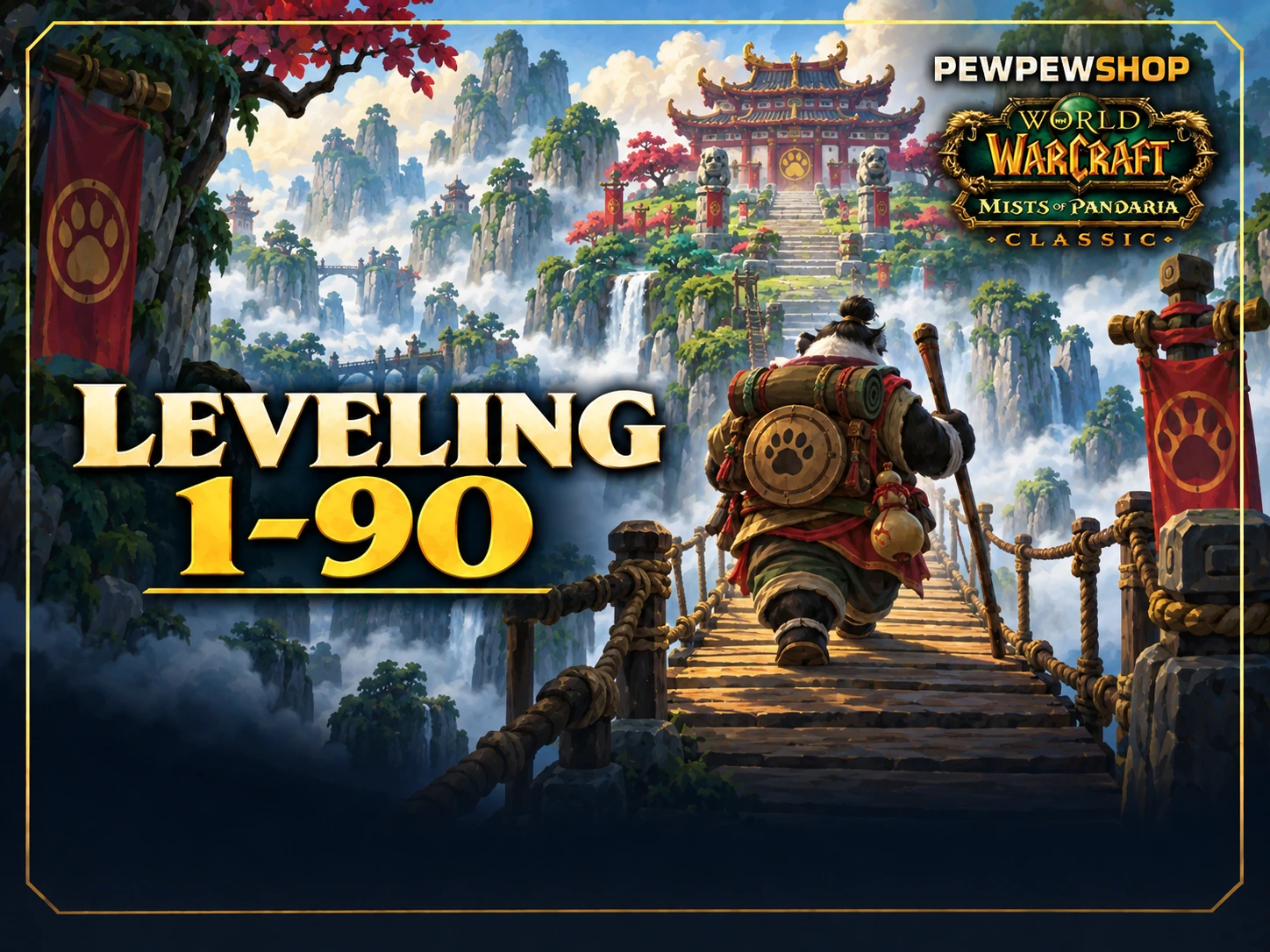 1-90 Character Leveling — boost