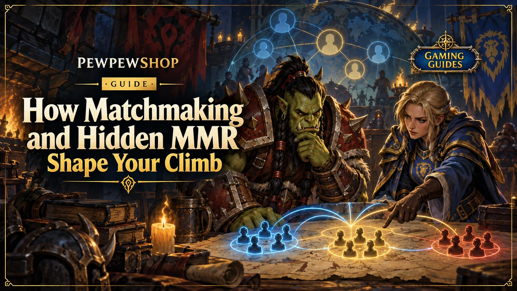 How Matchmaking and Hidden MMR Shape Your Climb — PEWPEWSHOP boosting guide