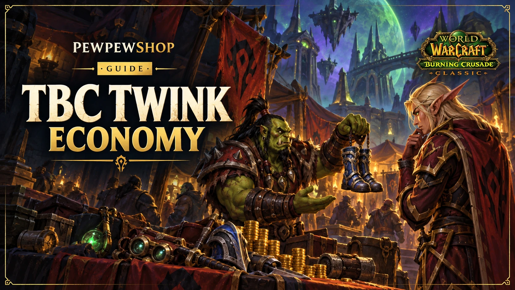 TBC Twink Economy: Level 19 and 29 Brackets Still Move Gold — PEWPEWSHOP boosting guide