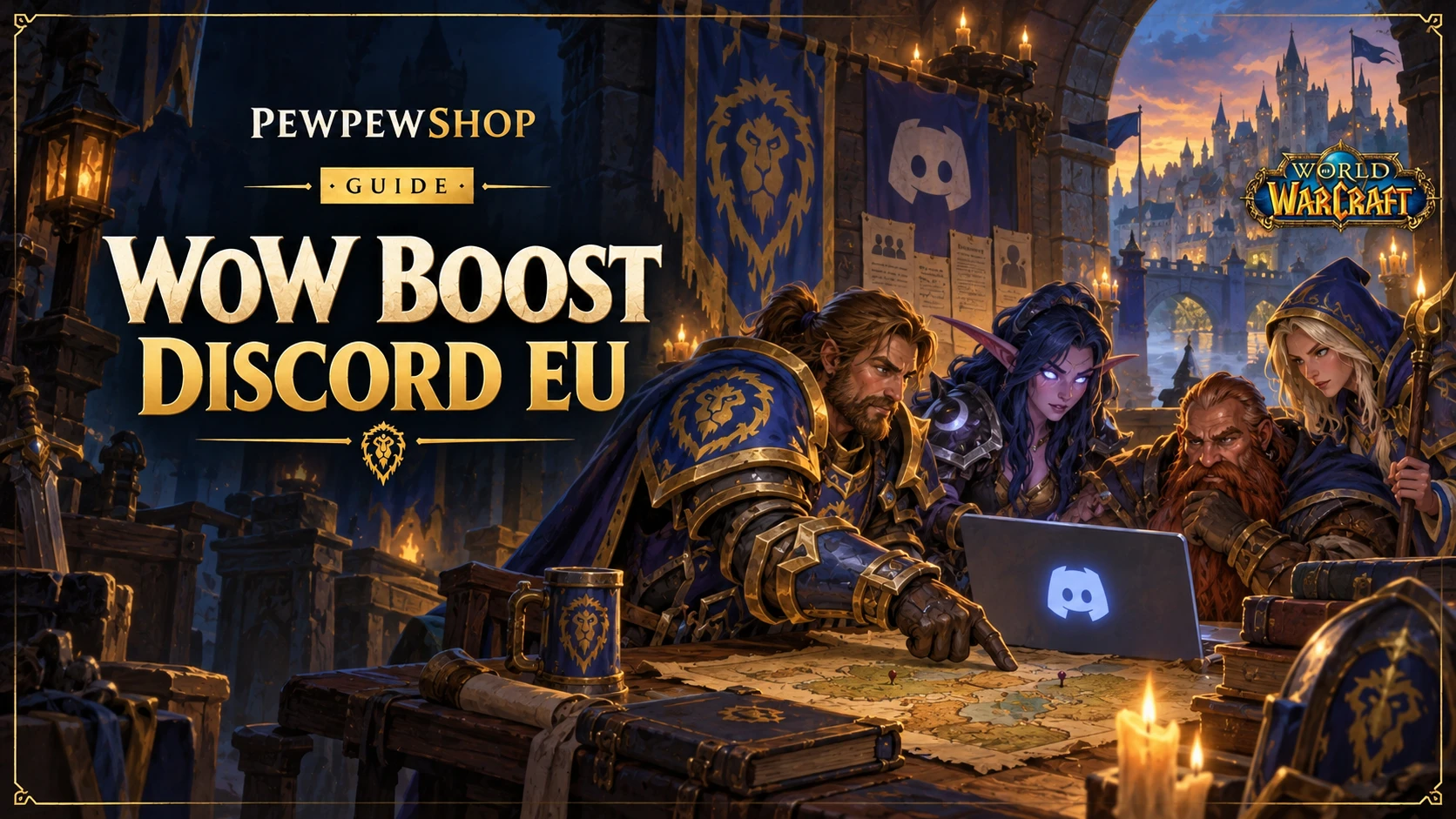 WoW Boost Discord EU: How to Find & Use One — PEWPEWSHOP boosting guide