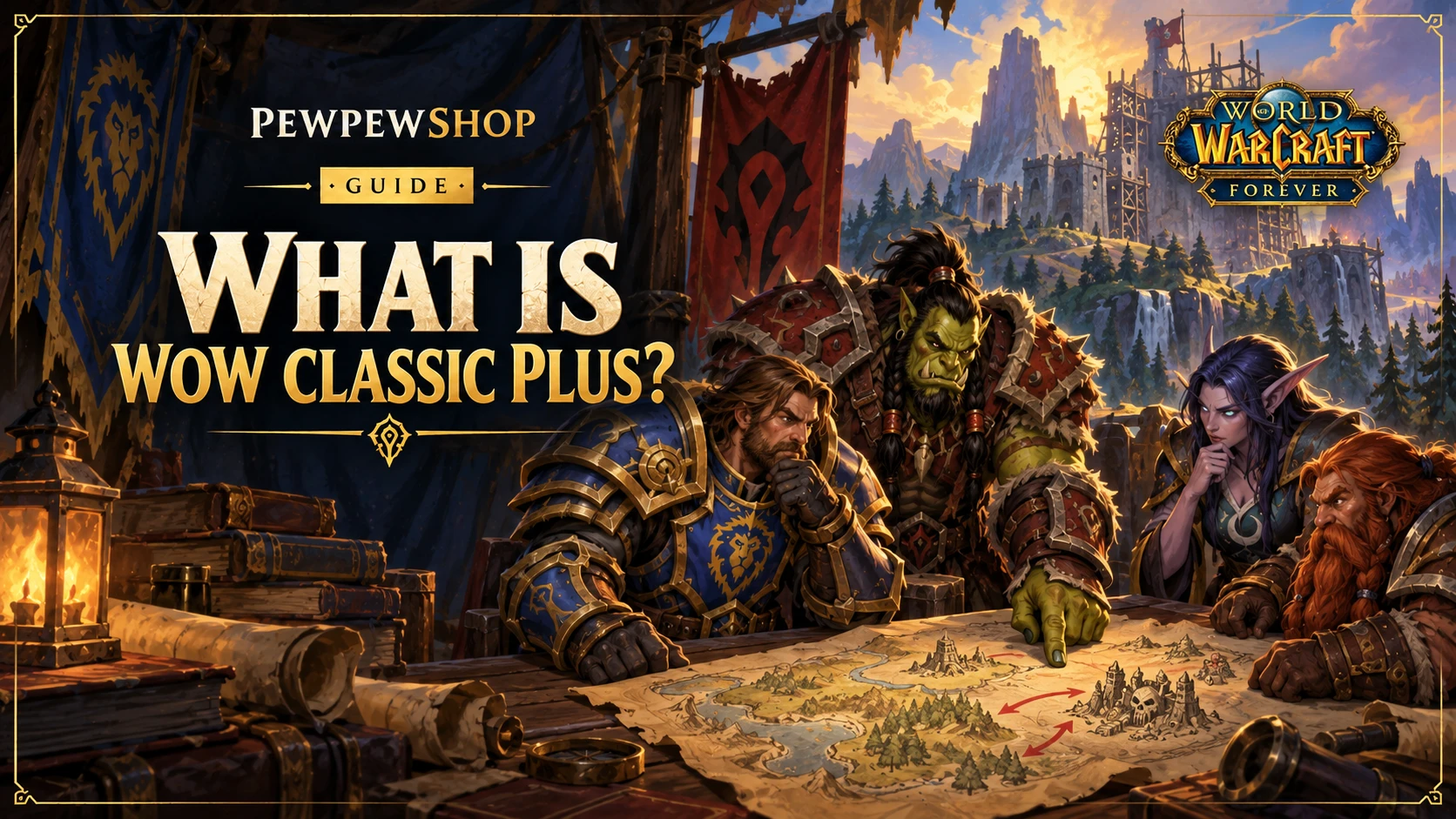 What Is WoW Classic Plus? Classic+ Explained — PEWPEWSHOP boosting guide