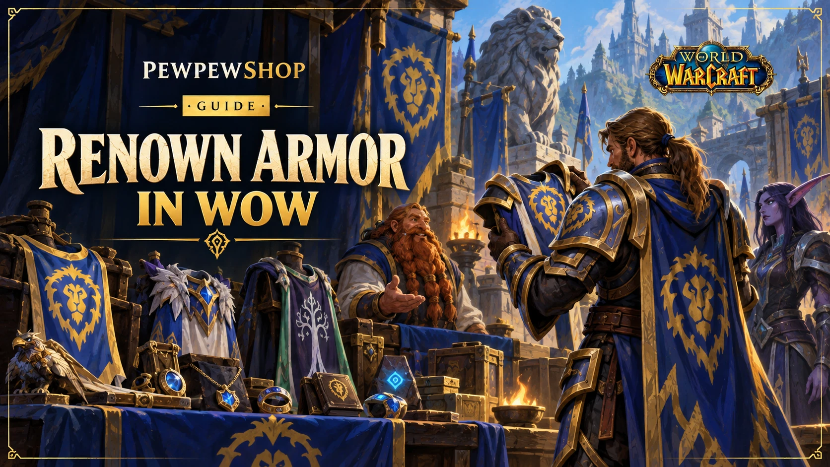 Renown Armor in WoW: What Renown Actually Unlocks — PEWPEWSHOP boosting guide