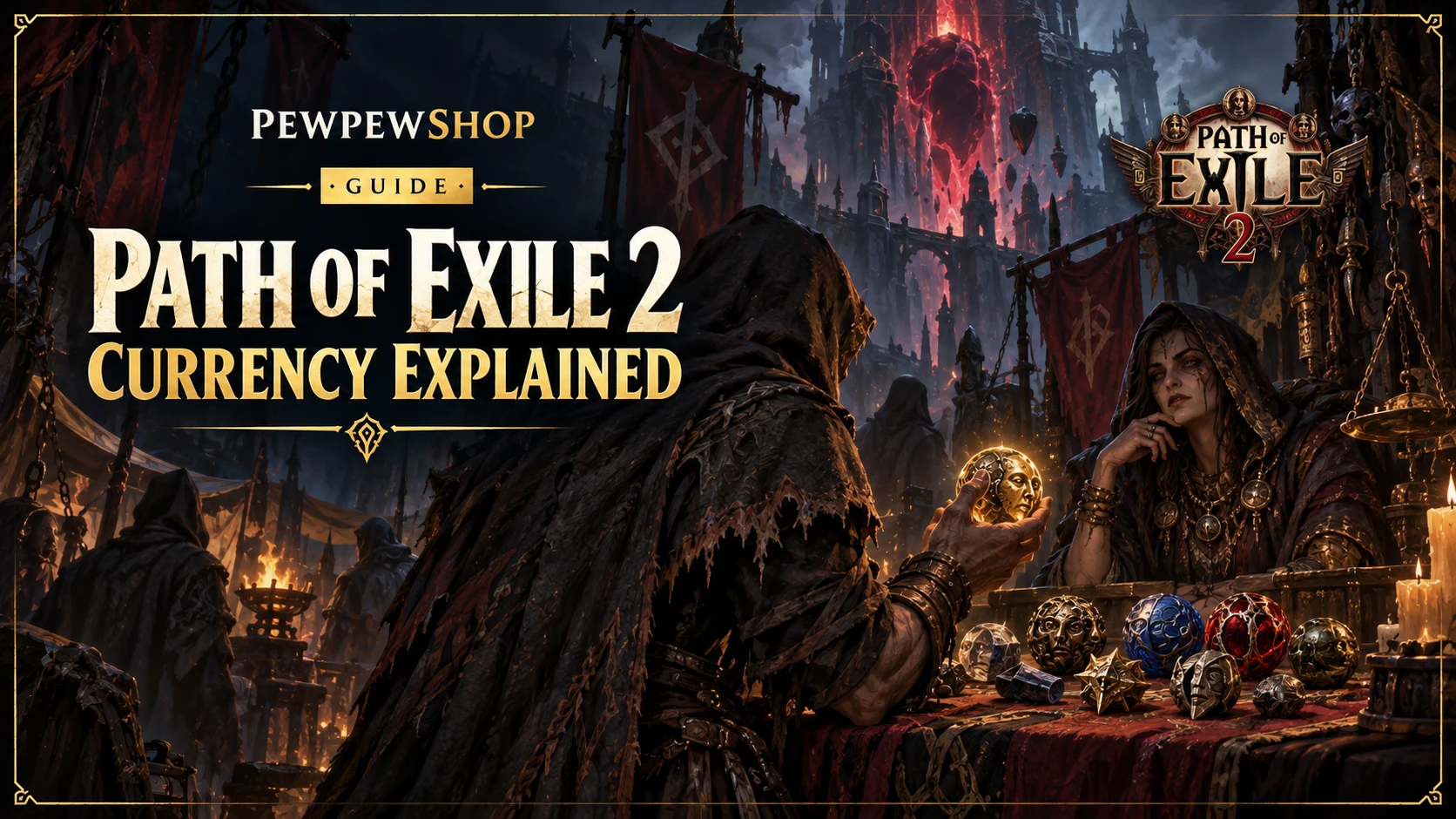 Path of Exile 2 Currency Explained: What Every Orb Does and How Trading Works — PEWPEWSHOP boosting guide
