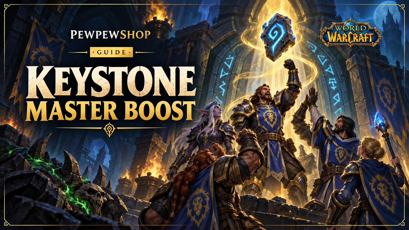 Keystone Master Boost: What It Is & How It Works — PEWPEWSHOP boosting guide