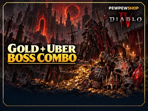 Diablo 4 Gold + Uber Boss Combo — boost