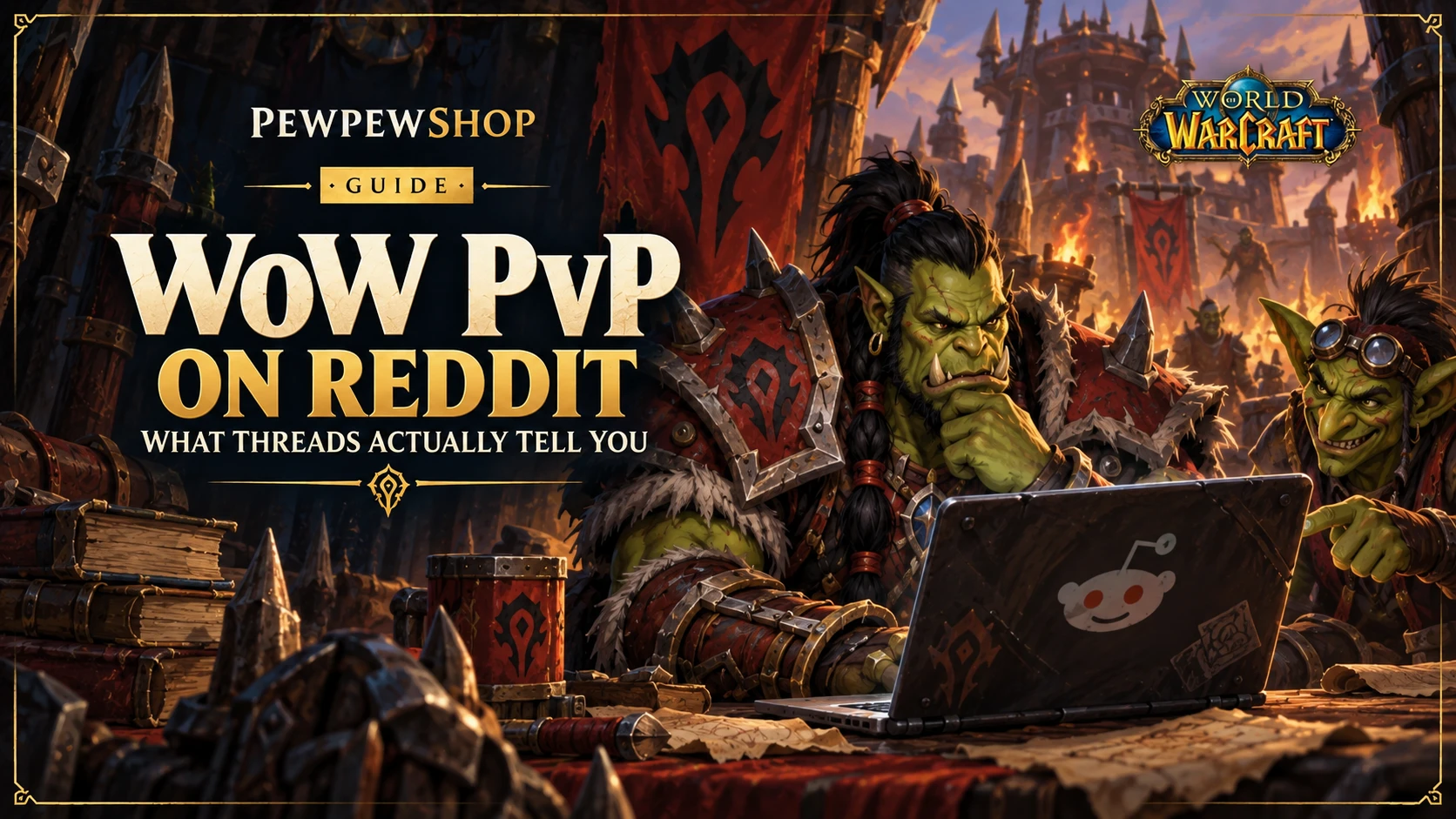 WoW PvP Boost on Reddit: What Threads Actually Tell You — PEWPEWSHOP boosting guide