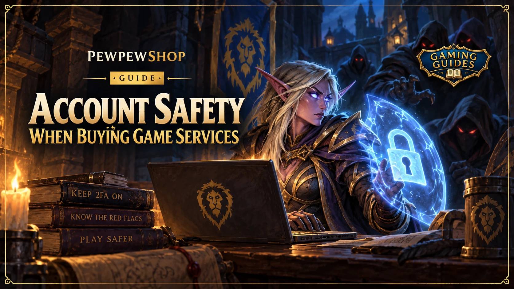 Account Safety When Buying Game Services: The Complete Checklist — PEWPEWSHOP boosting guide