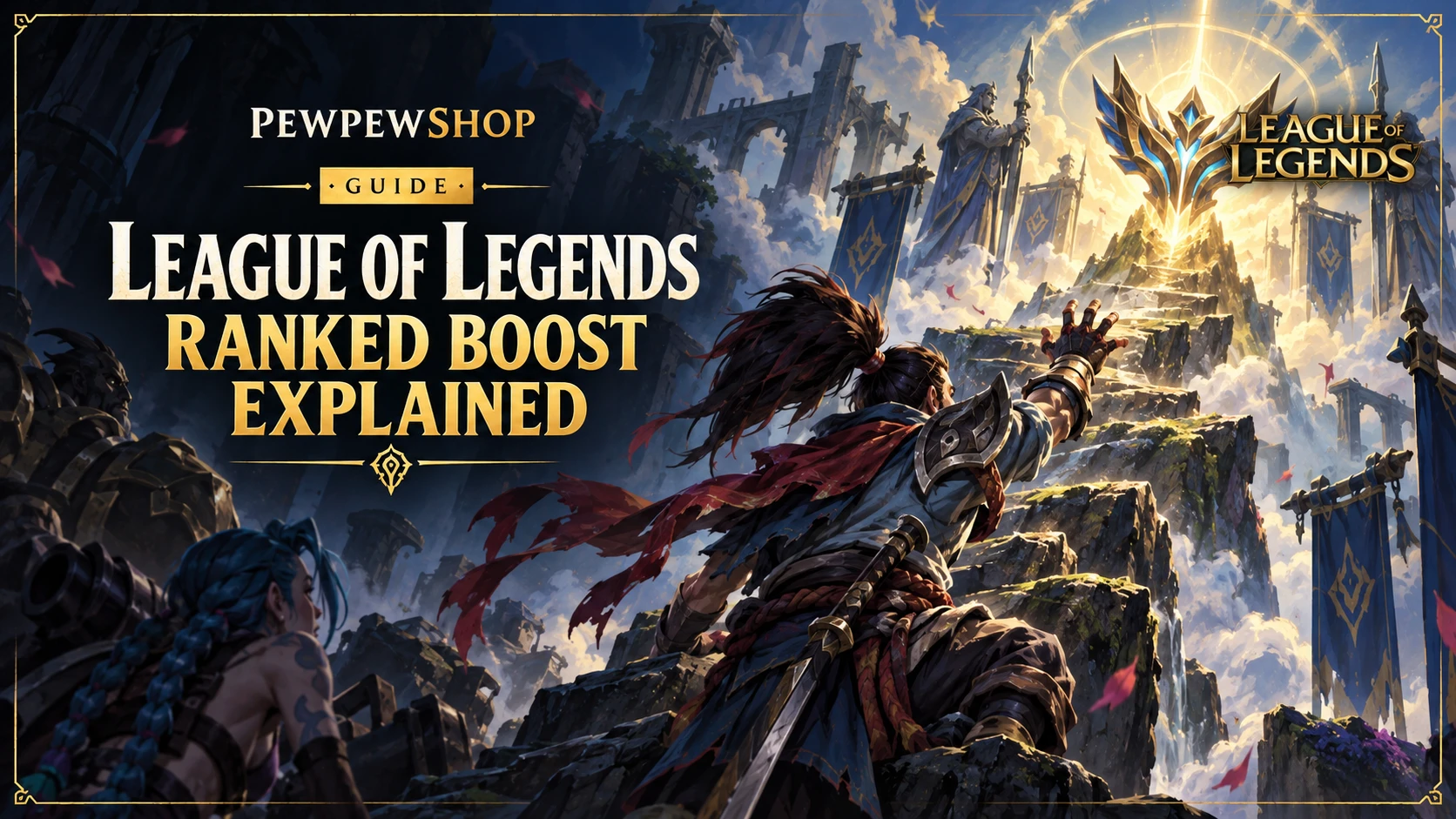 League of Legends Ranked Boost Explained: Climbing Out of Elo Hell in 2026 — PEWPEWSHOP boosting guide