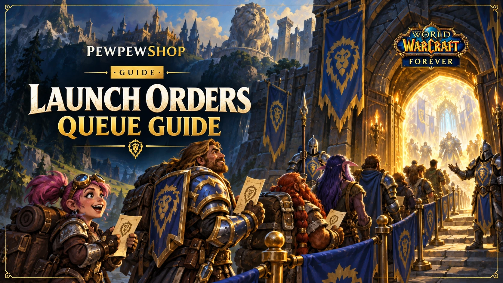 How WoW: Forever Boost Pre-Orders Work: Queue and Start Date — PEWPEWSHOP boosting guide