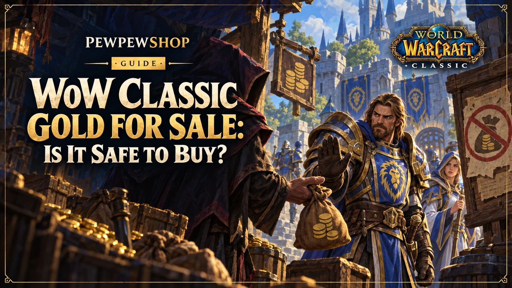 WoW Classic Gold for Sale: Is It Safe to Buy? — PEWPEWSHOP boosting guide