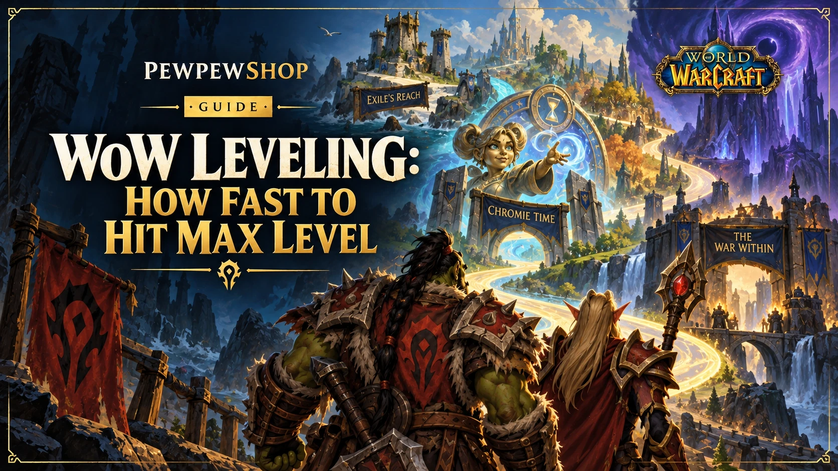 WoW Leveling: How Fast to Hit Max Level (Level 80) — PEWPEWSHOP boosting guide