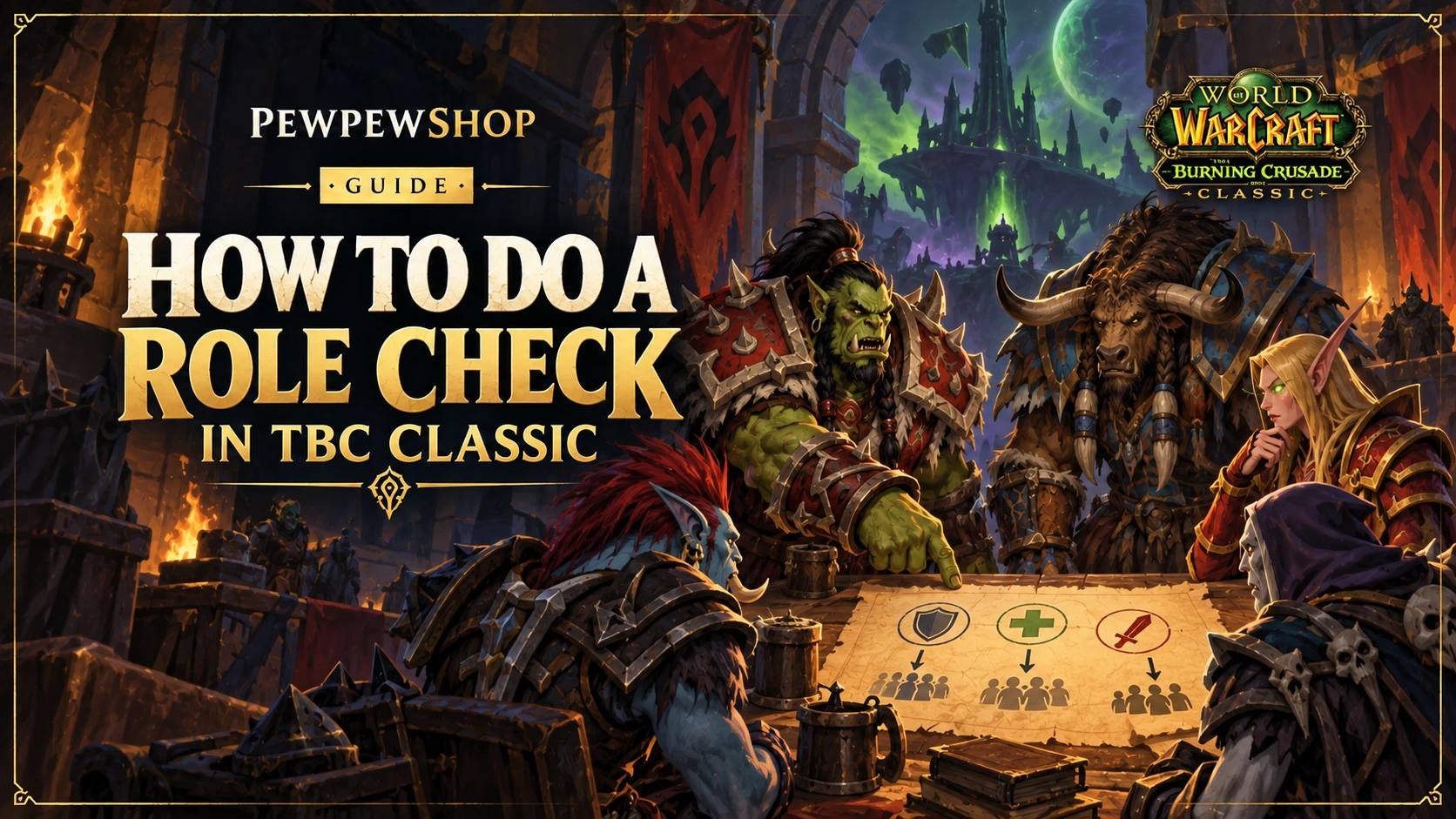 How to Do a Role Check in TBC Classic — PEWPEWSHOP boosting guide