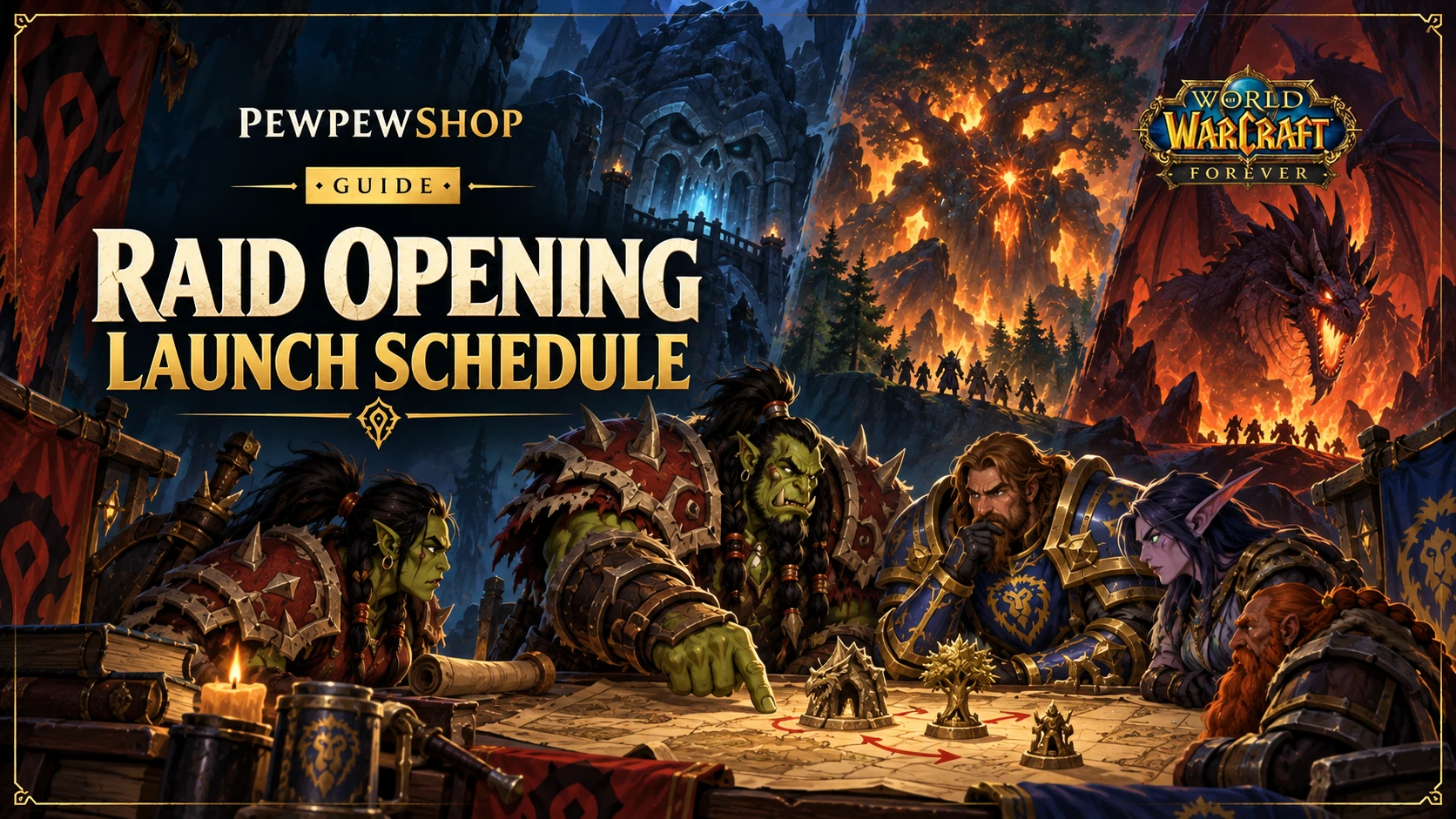 When Do WoW: Forever Raids Open? December 9 and What Unlocks — PEWPEWSHOP boosting guide