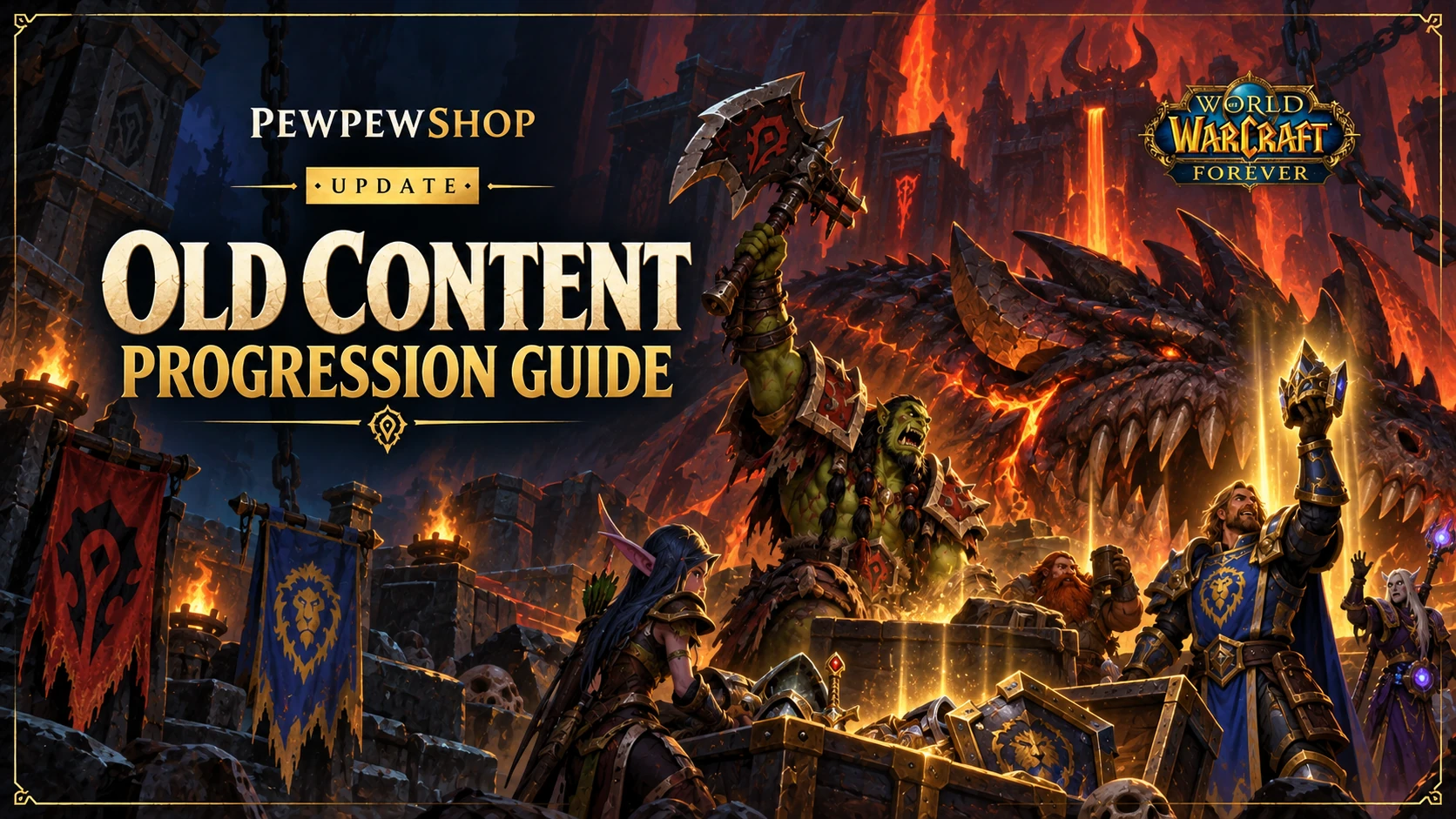 Will WoW: Forever Trivialize Old Content? What Blizzard Has Confirmed — PEWPEWSHOP boosting guide