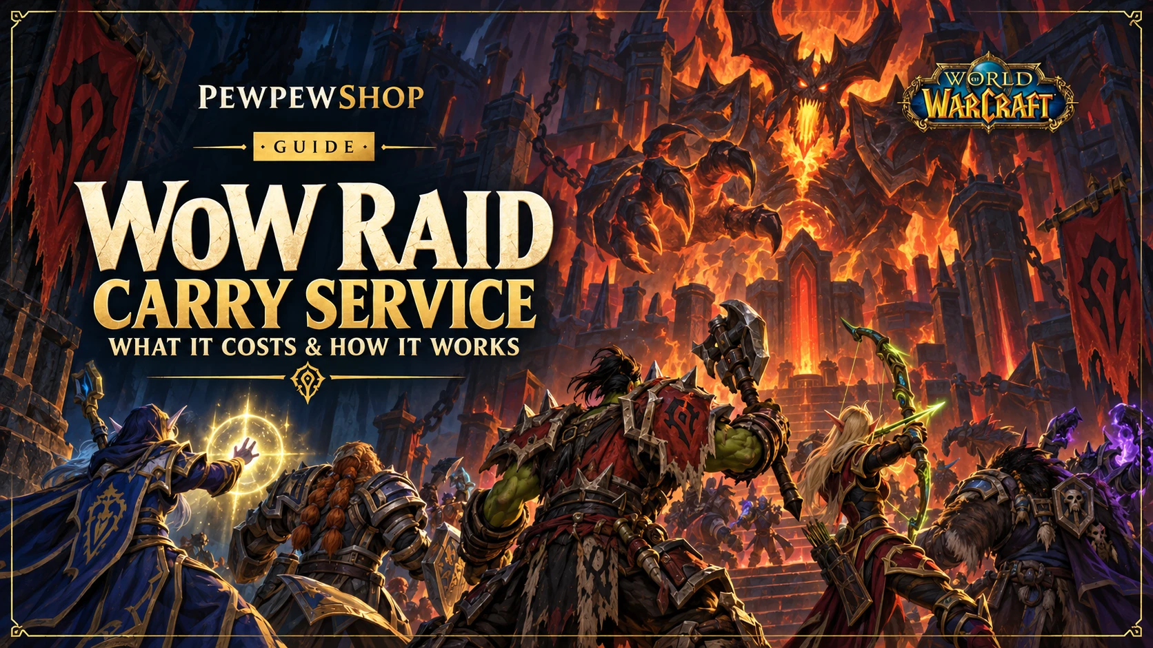 WoW Raid Carry Service: What It Costs & How It Works — PEWPEWSHOP boosting guide