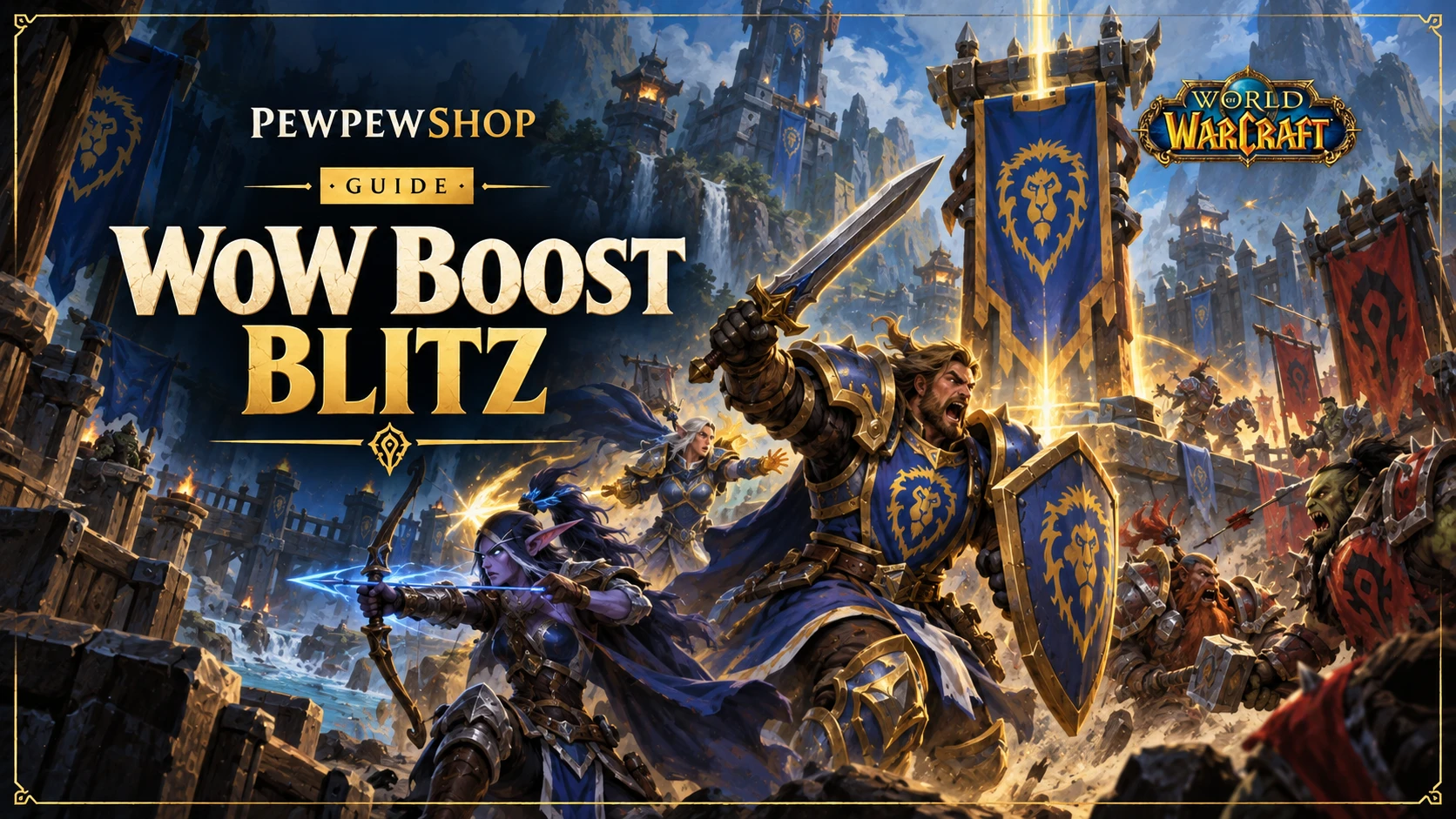 WoW Boost Blitz: Rating, Rewards & How Climbing Works — PEWPEWSHOP boosting guide