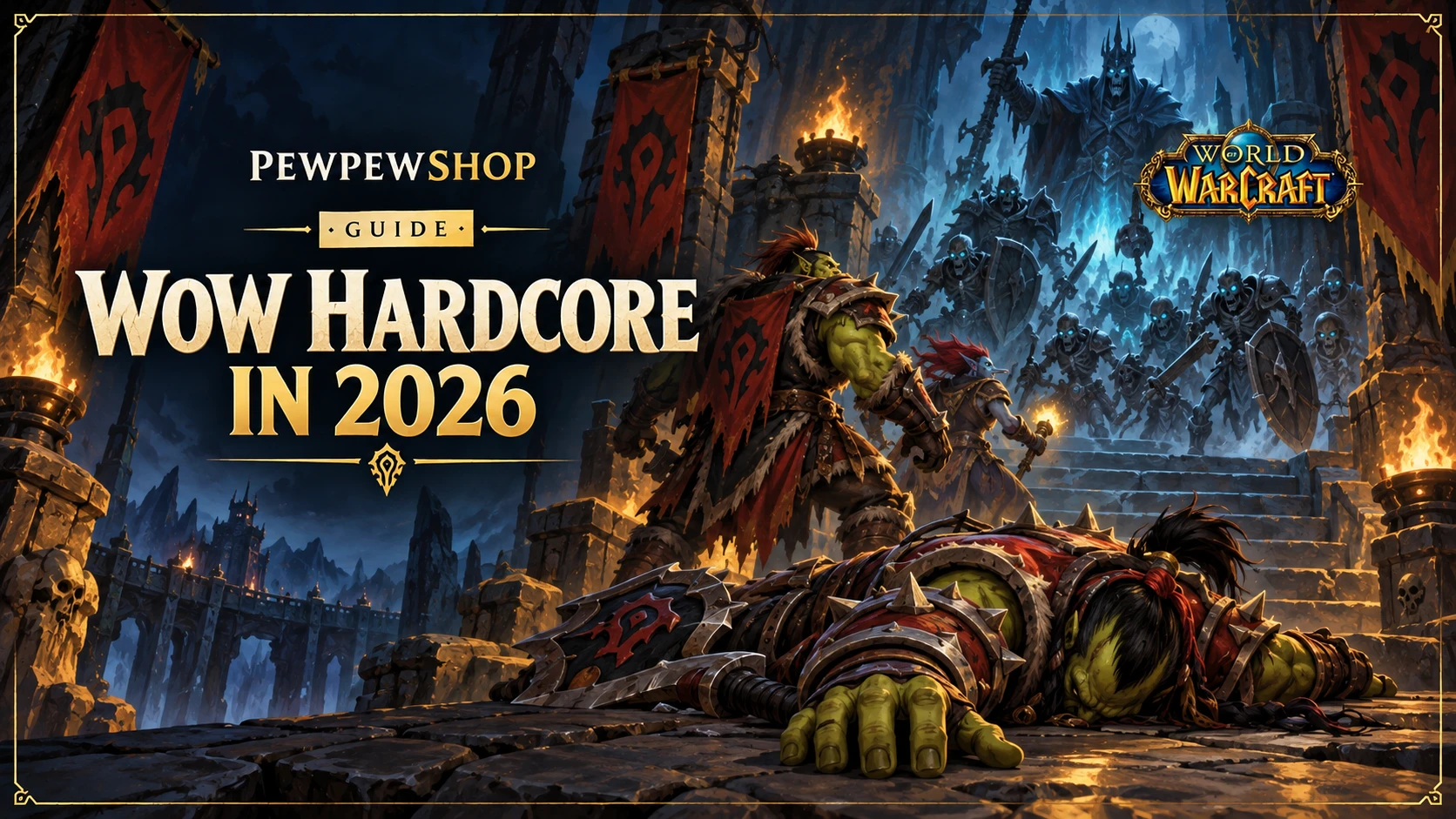 WoW Hardcore in 2026: Why Boosting Is Different (and What's Actually Allowed) — PEWPEWSHOP boosting guide