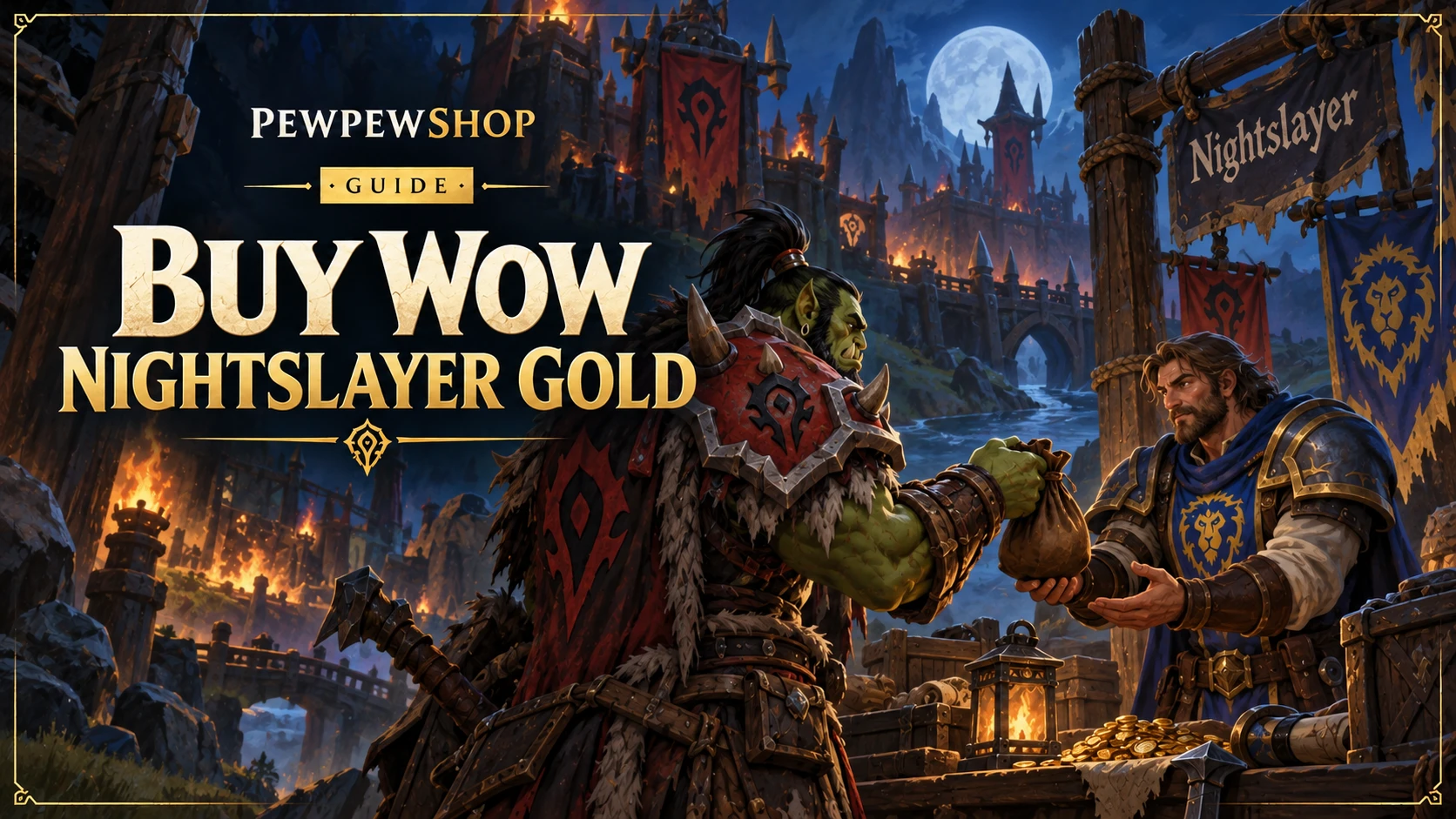 Buy WoW Nightslayer Gold: Prices, Delivery & Safety — PEWPEWSHOP boosting guide