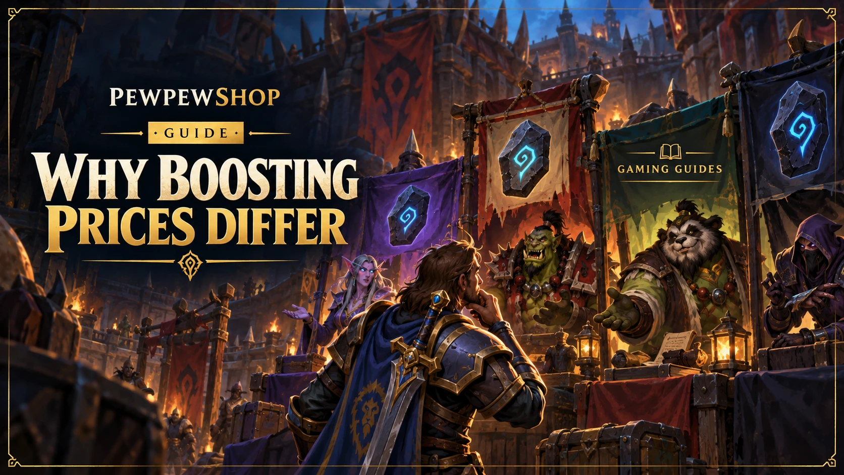 Why Boosting Prices Differ 3x Between Shops for the Same Service — PEWPEWSHOP boosting guide