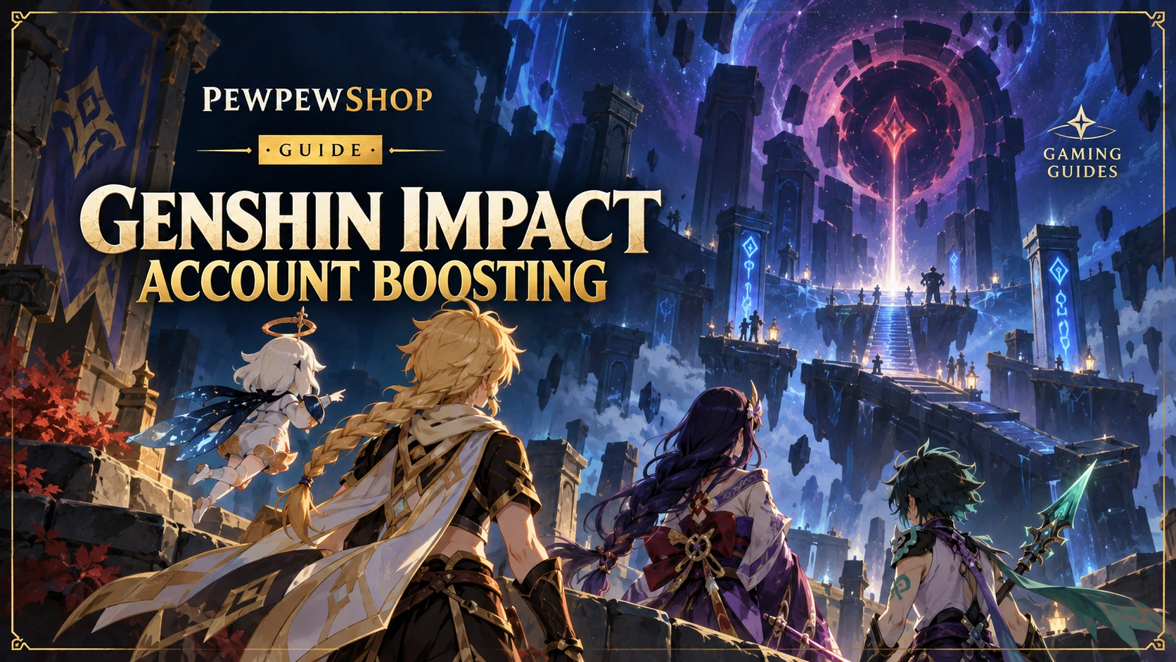 Genshin Impact Account Boosting: Spiral Abyss and Exploration Services Explained — PEWPEWSHOP boosting guide