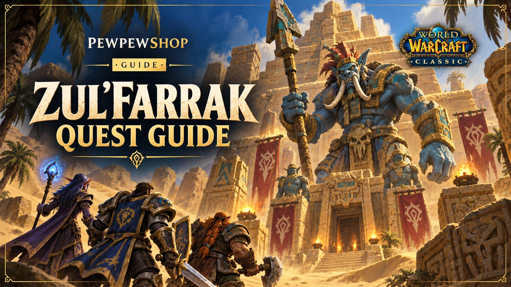 Zul'Farrak Quests in WoW Classic: Full List, Givers and Levels — PEWPEWSHOP boosting guide