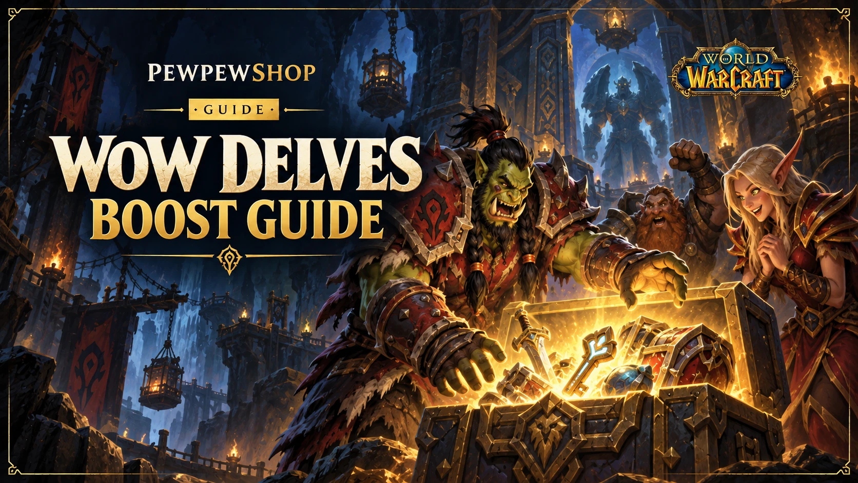 WoW Delves boost: Tier 11 rewards, Bountiful Coffers, and Restored Coffer Keys explained — PEWPEWSHOP boosting guide