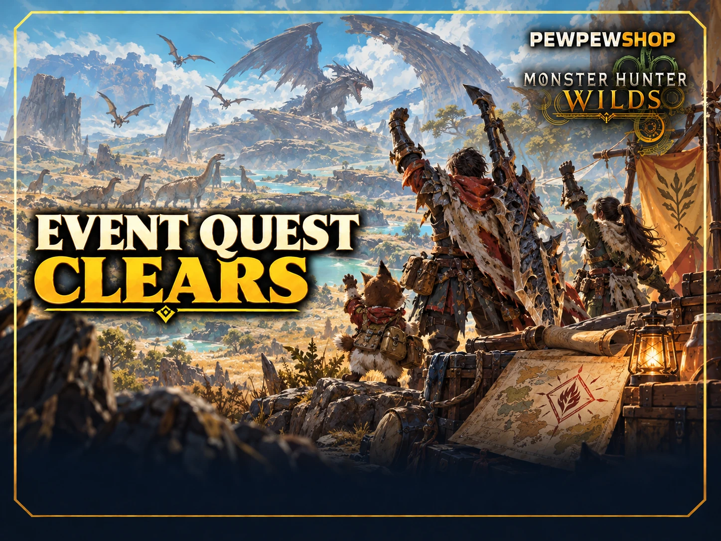 MH Wilds Event Quest Clears — boost