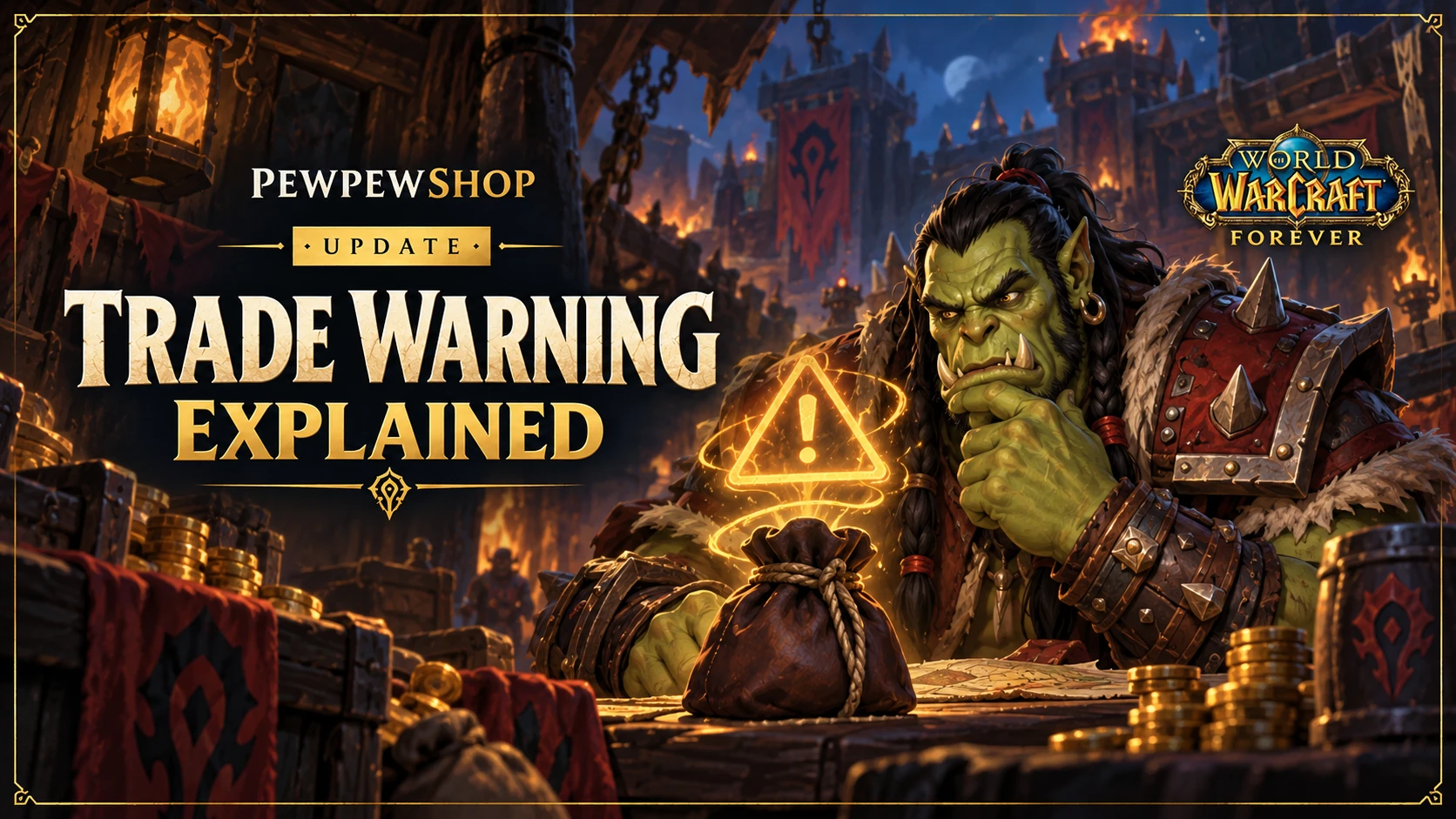 WoW: Forever RMT Trade Warning: What It Means for You — PEWPEWSHOP boosting guide