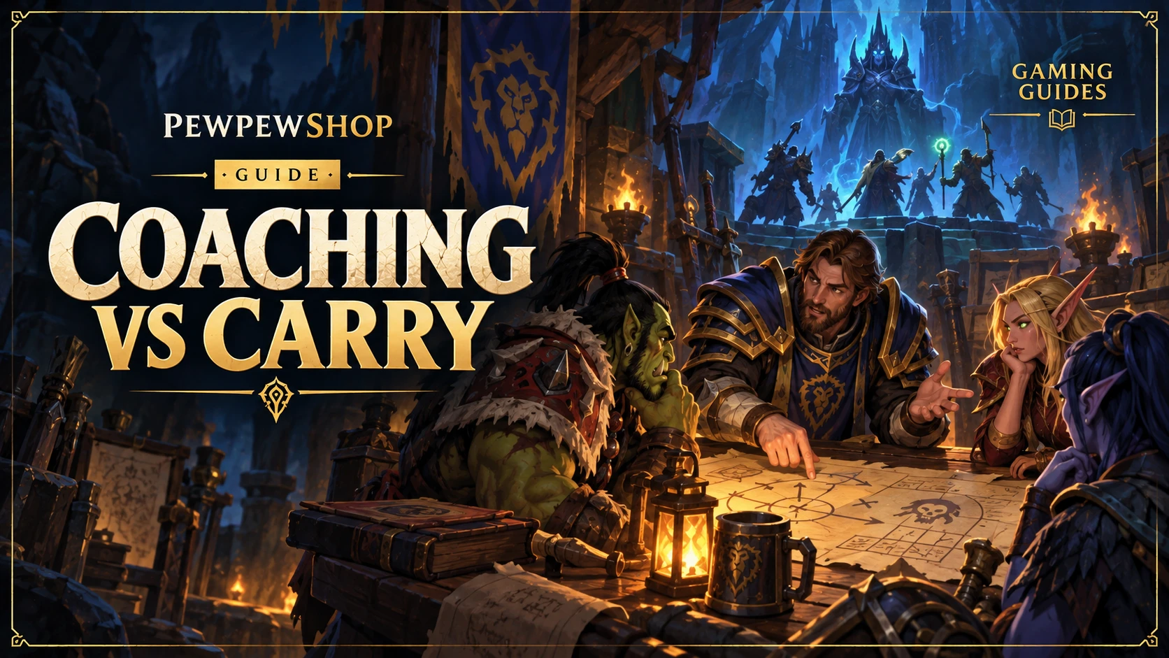 Coaching vs Carry: Paying to Get Better vs Paying to Skip — PEWPEWSHOP boosting guide