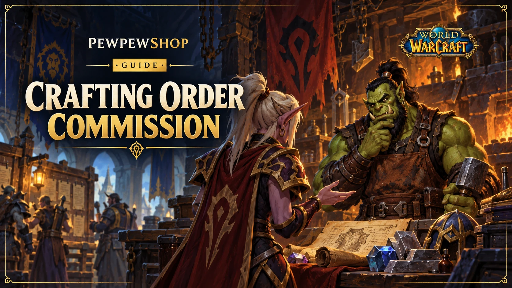 How Much Commission Should You Set for a Crafting Order? — PEWPEWSHOP boosting guide