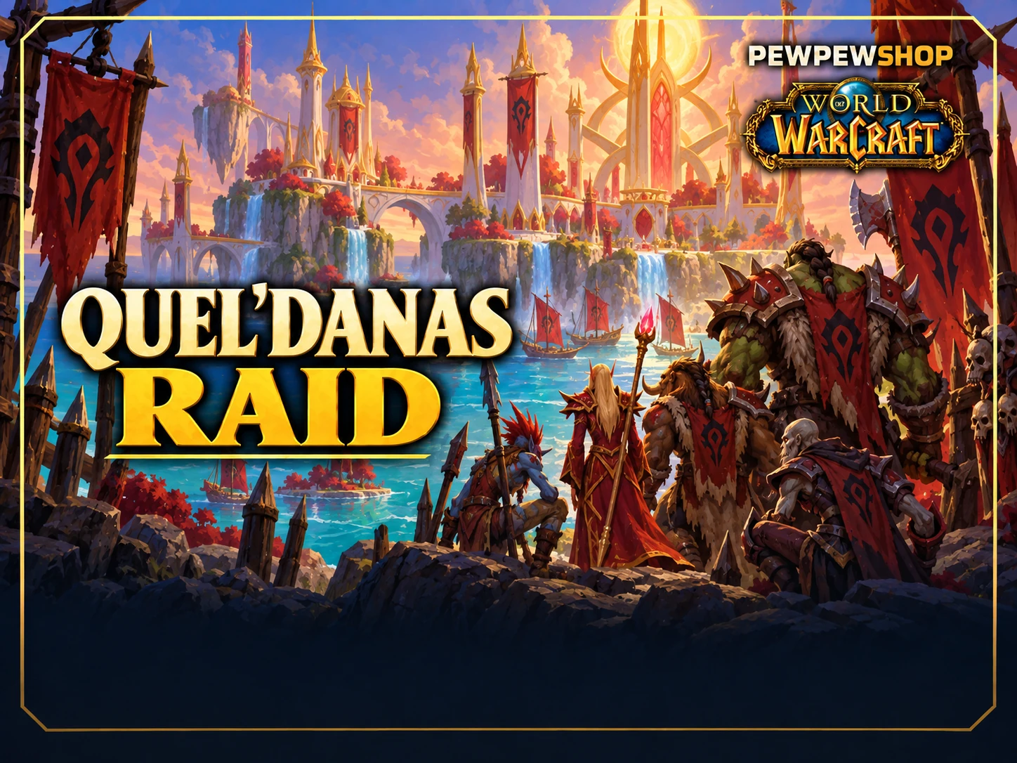 March on Quel'Danas Raid Boost — Midnight Season One — boost