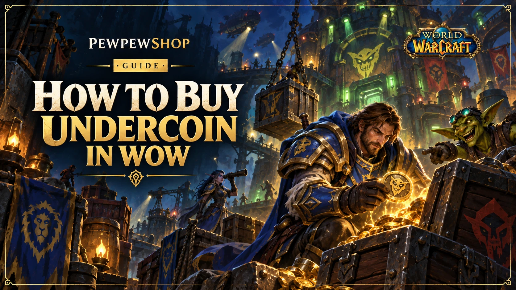 How to Buy Undercoin in WoW — Fast Farming Guide — PEWPEWSHOP boosting guide
