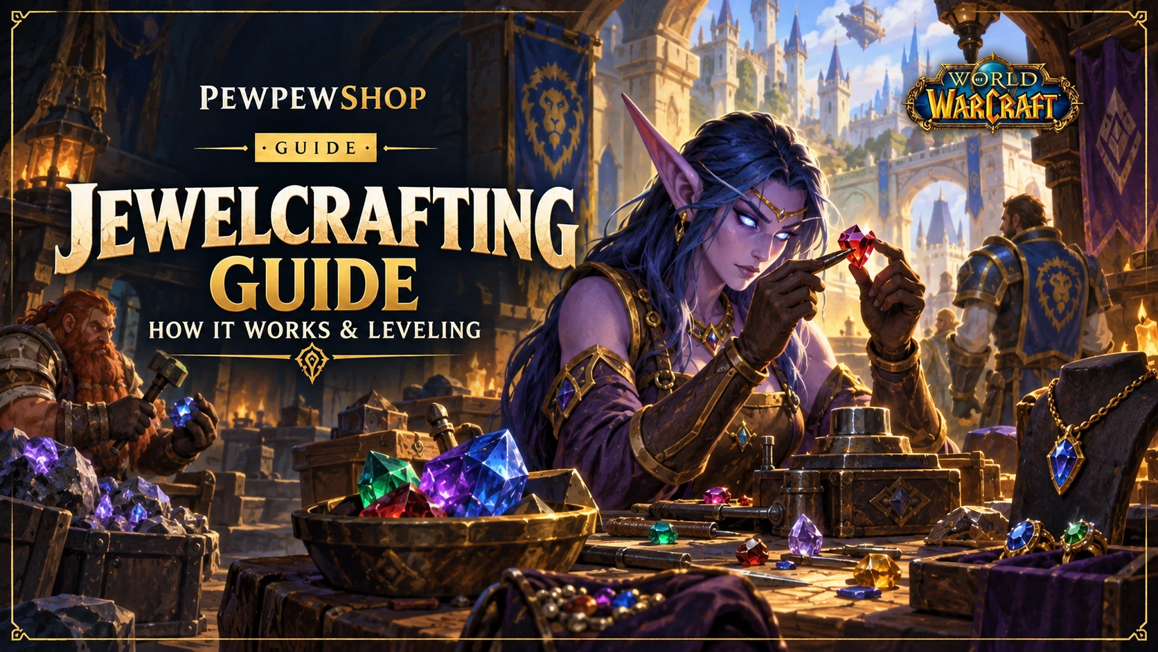 WoW Jewelcrafting Guide: How It Works & Leveling — PEWPEWSHOP boosting guide
