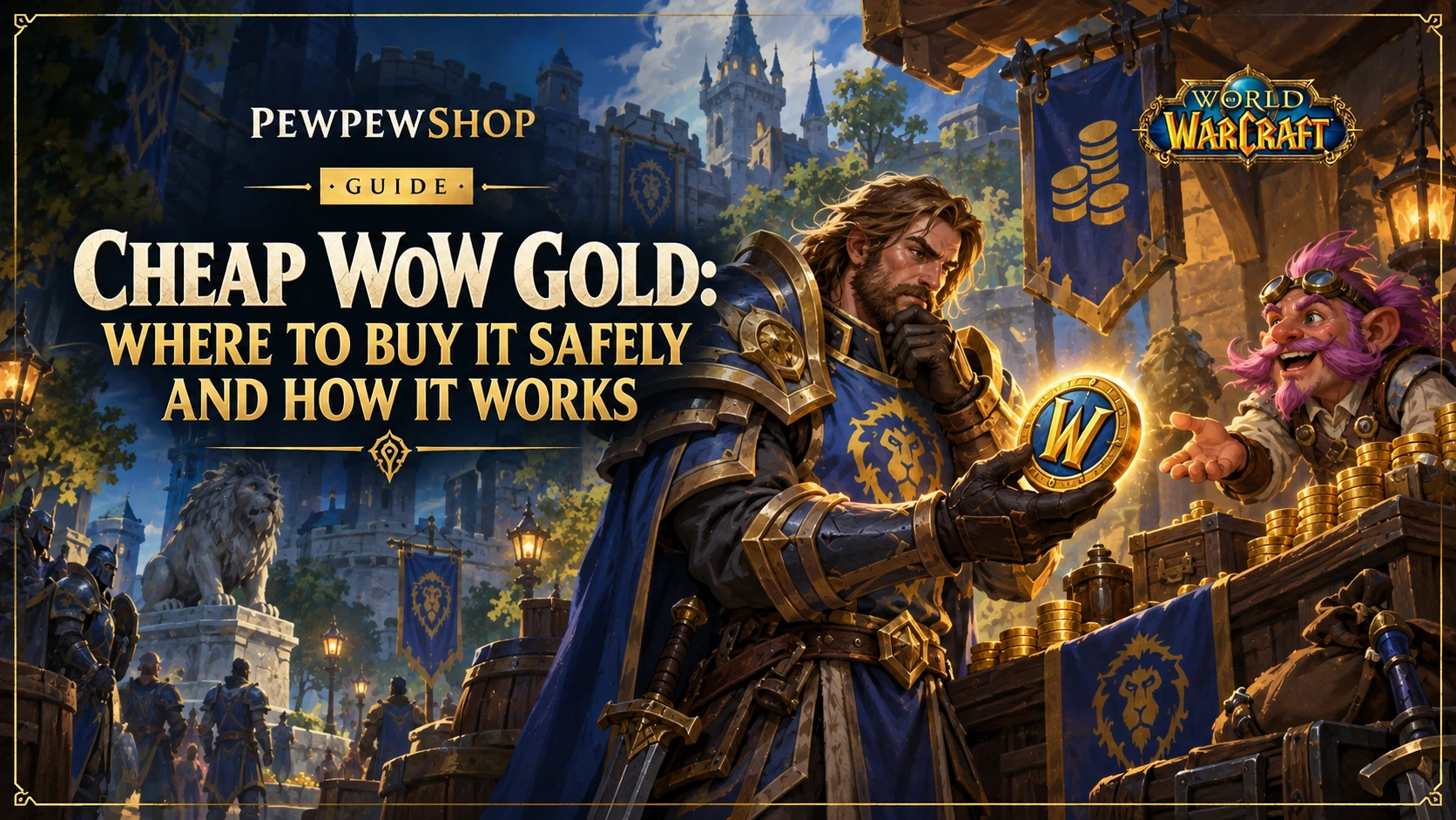 Cheap WoW Gold: Where to Buy It Safely and How It Works — PEWPEWSHOP boosting guide
