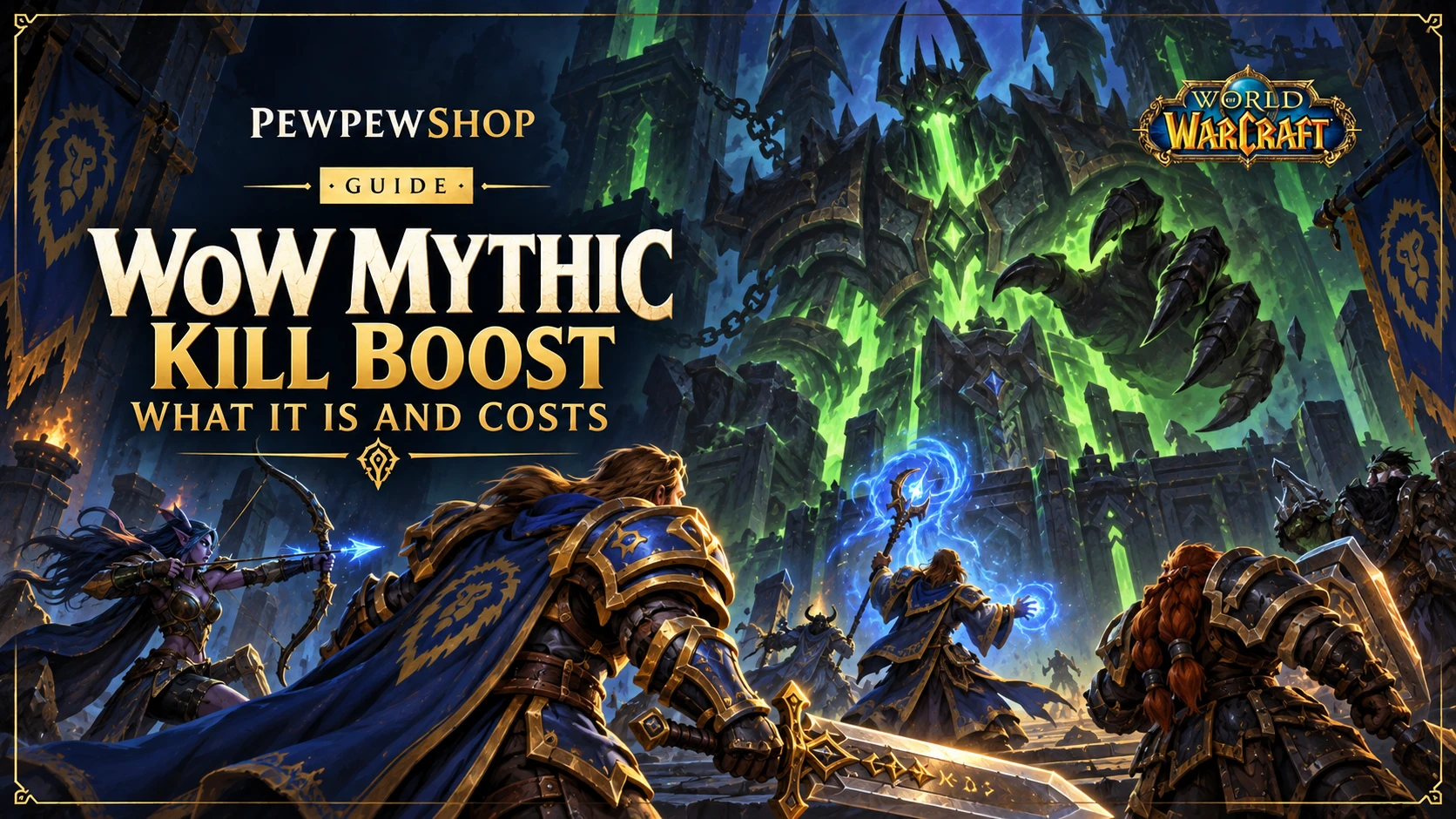 WoW Mythic Kill Boost: What It Is and Costs — PEWPEWSHOP boosting guide