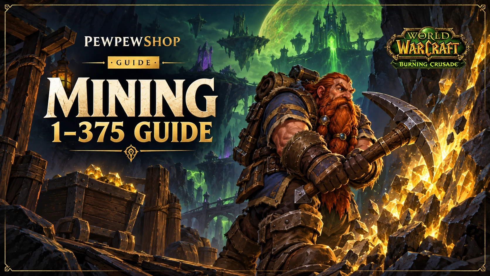 TBC Mining by Skill: Which Ore You Can Mine at Each Level — PEWPEWSHOP boosting guide