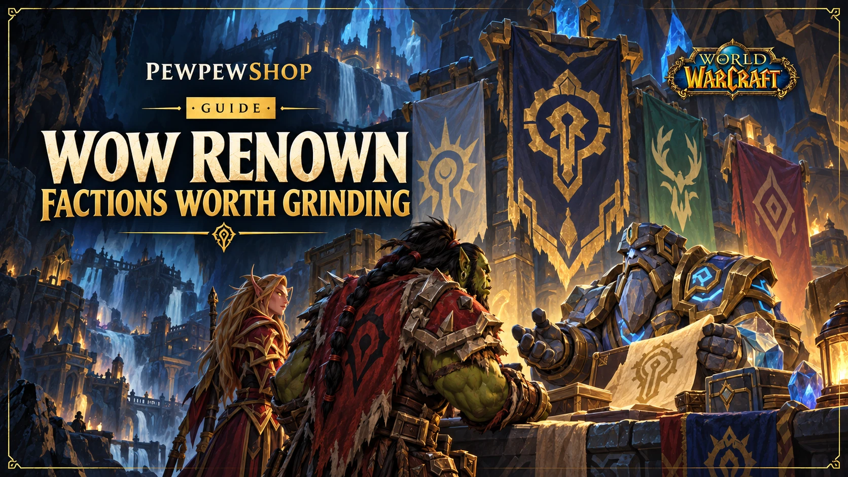 WoW Renown Factions Worth Grinding: Best Gear and Gold Rewards Ranked — PEWPEWSHOP boosting guide