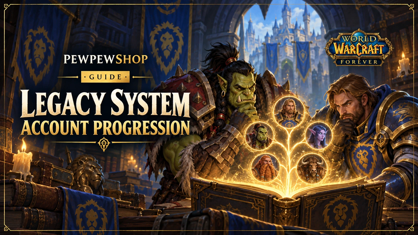 What Is the Legacy System in WoW: Forever? — PEWPEWSHOP boosting guide