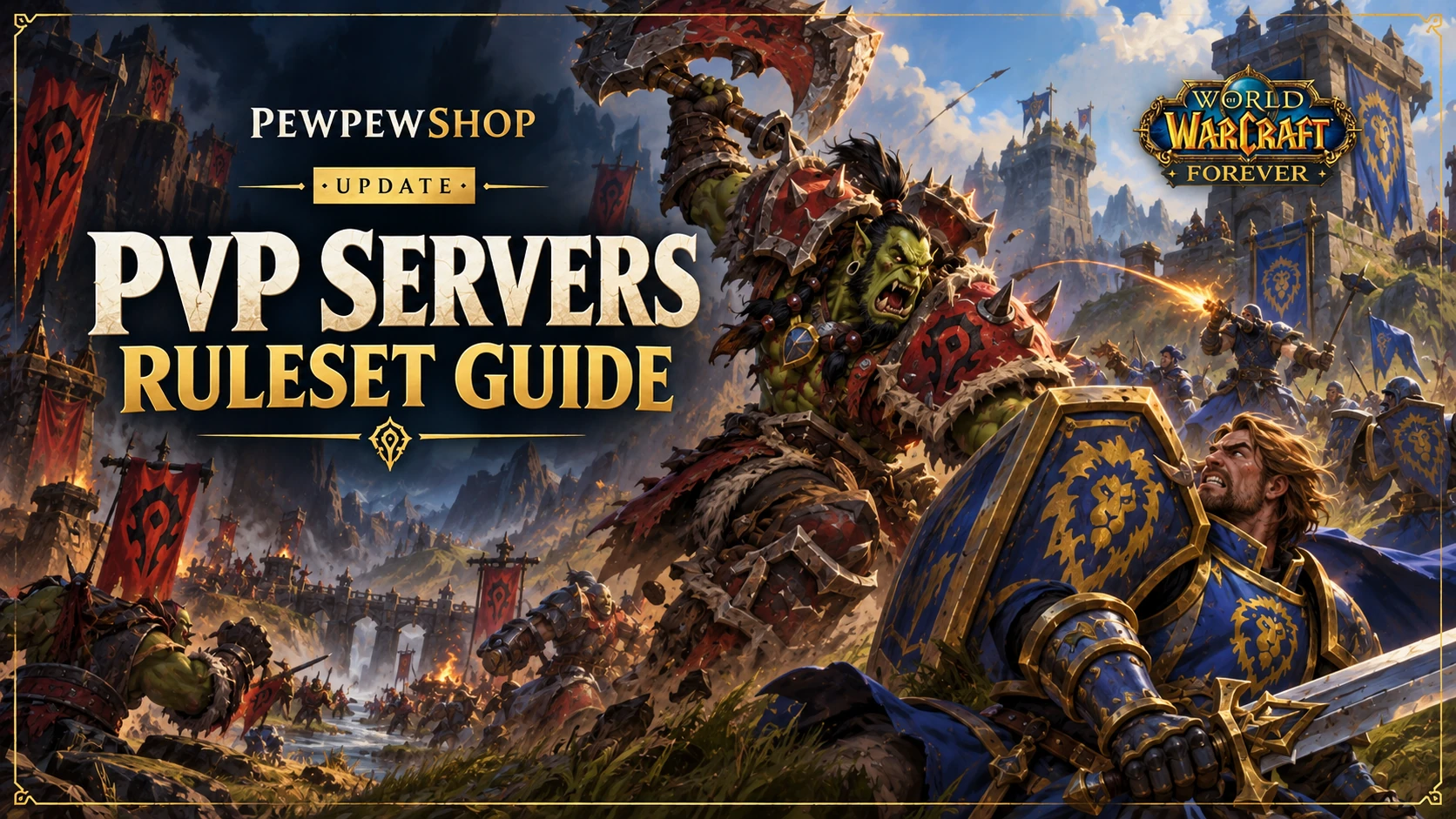 Are There PvP Servers in WoW: Forever? What Blizzard Has Confirmed — PEWPEWSHOP boosting guide