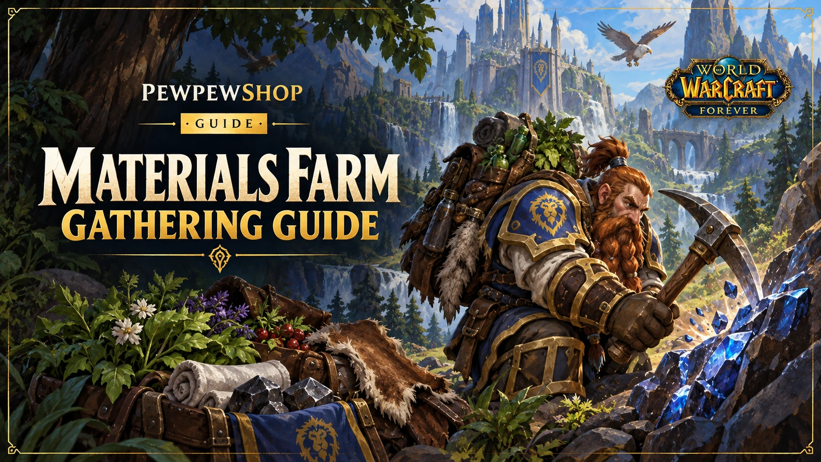 WoW Forever Materials Farm per Hour: What an Hour Yields — PEWPEWSHOP boosting guide