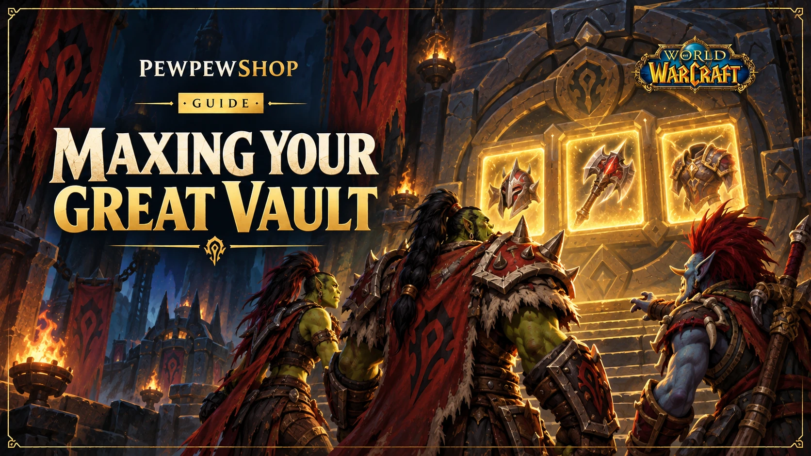 Maxing Your Great Vault From Mythic+: How Many Keys You Need Each Week — PEWPEWSHOP boosting guide