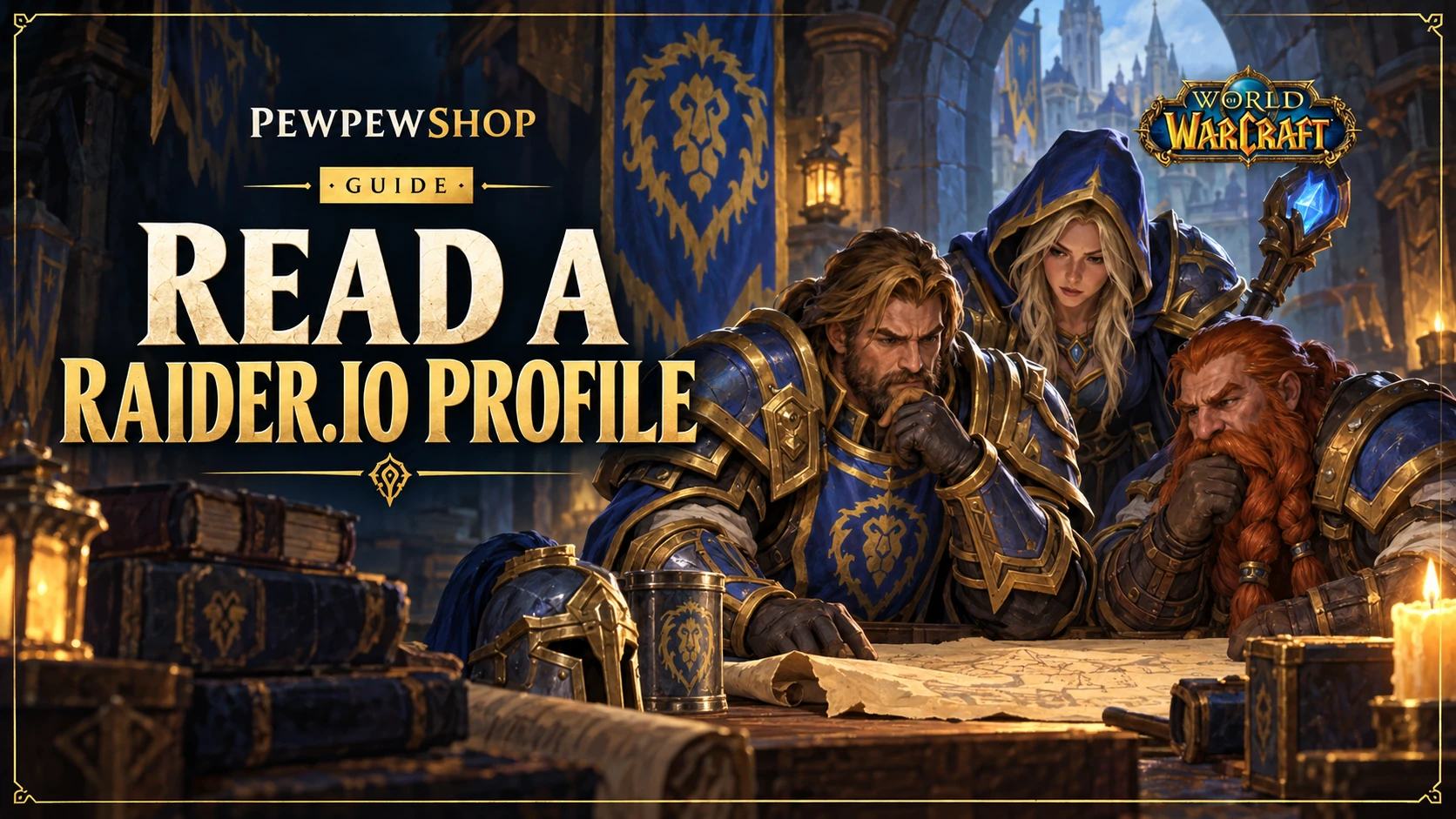 How to Read a Raider.IO Profile Before You Buy a Mythic+ Carry — PEWPEWSHOP boosting guide