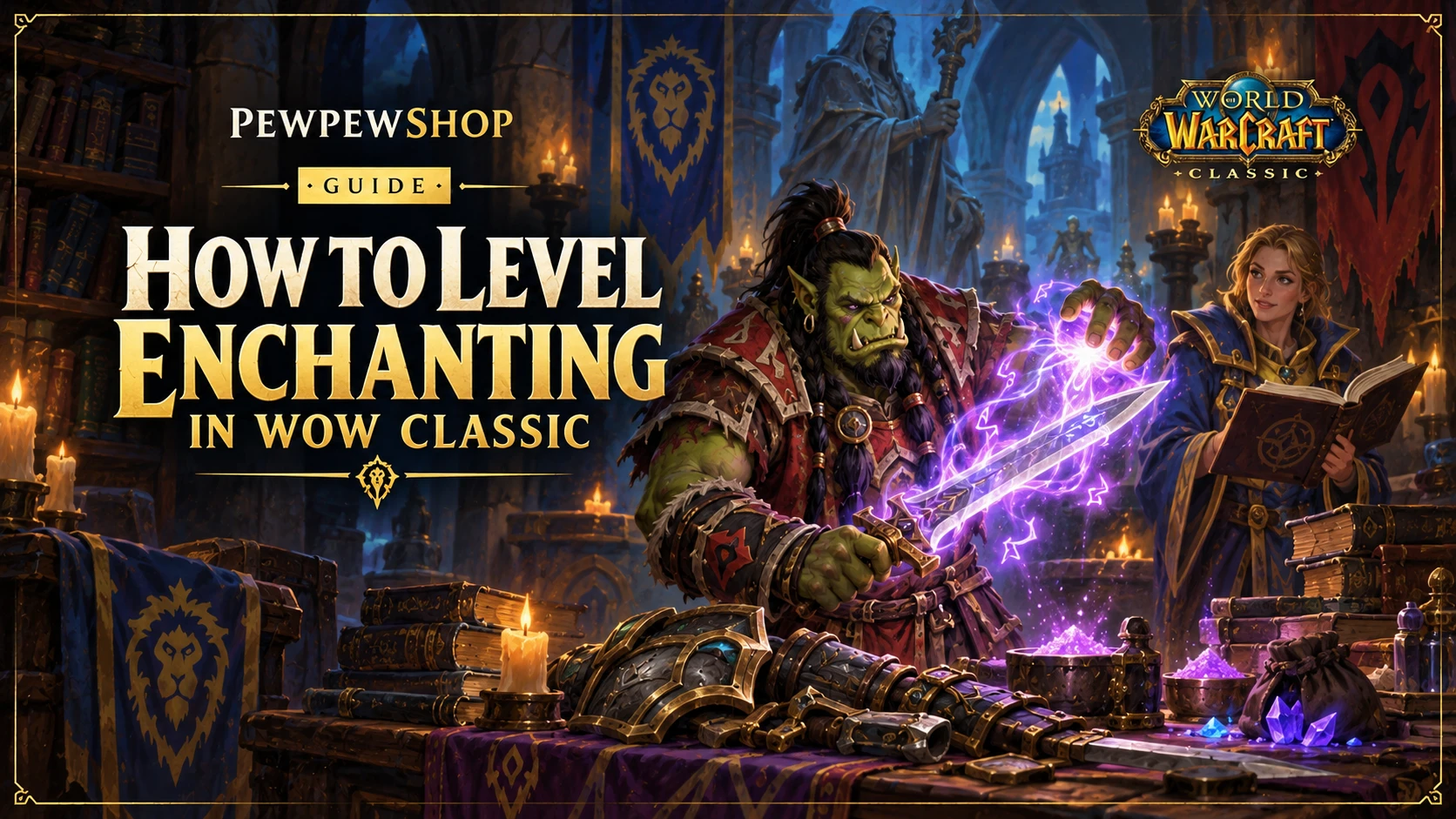 How to Level Enchanting in WoW Classic: Full Guide — PEWPEWSHOP boosting guide