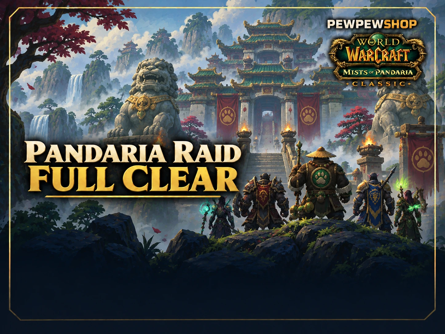 MoP Classic Raid Clear — boost