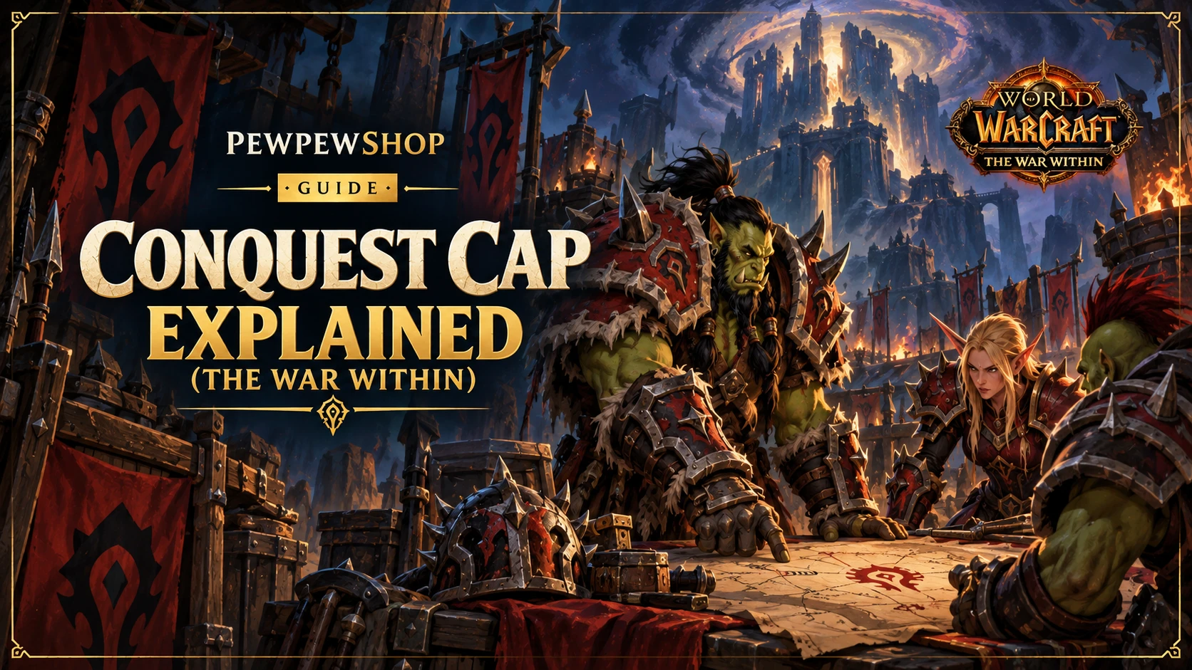WoW Conquest Cap Explained (The War Within) — PEWPEWSHOP boosting guide