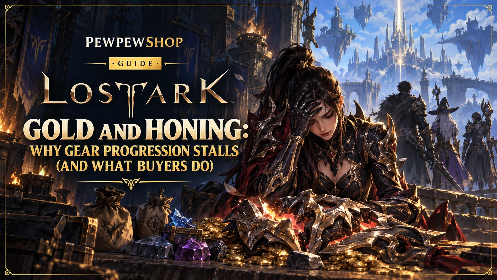 Lost Ark Gold and Honing: Why Gear Progression Stalls (and What Buyers Do) — PEWPEWSHOP boosting guide