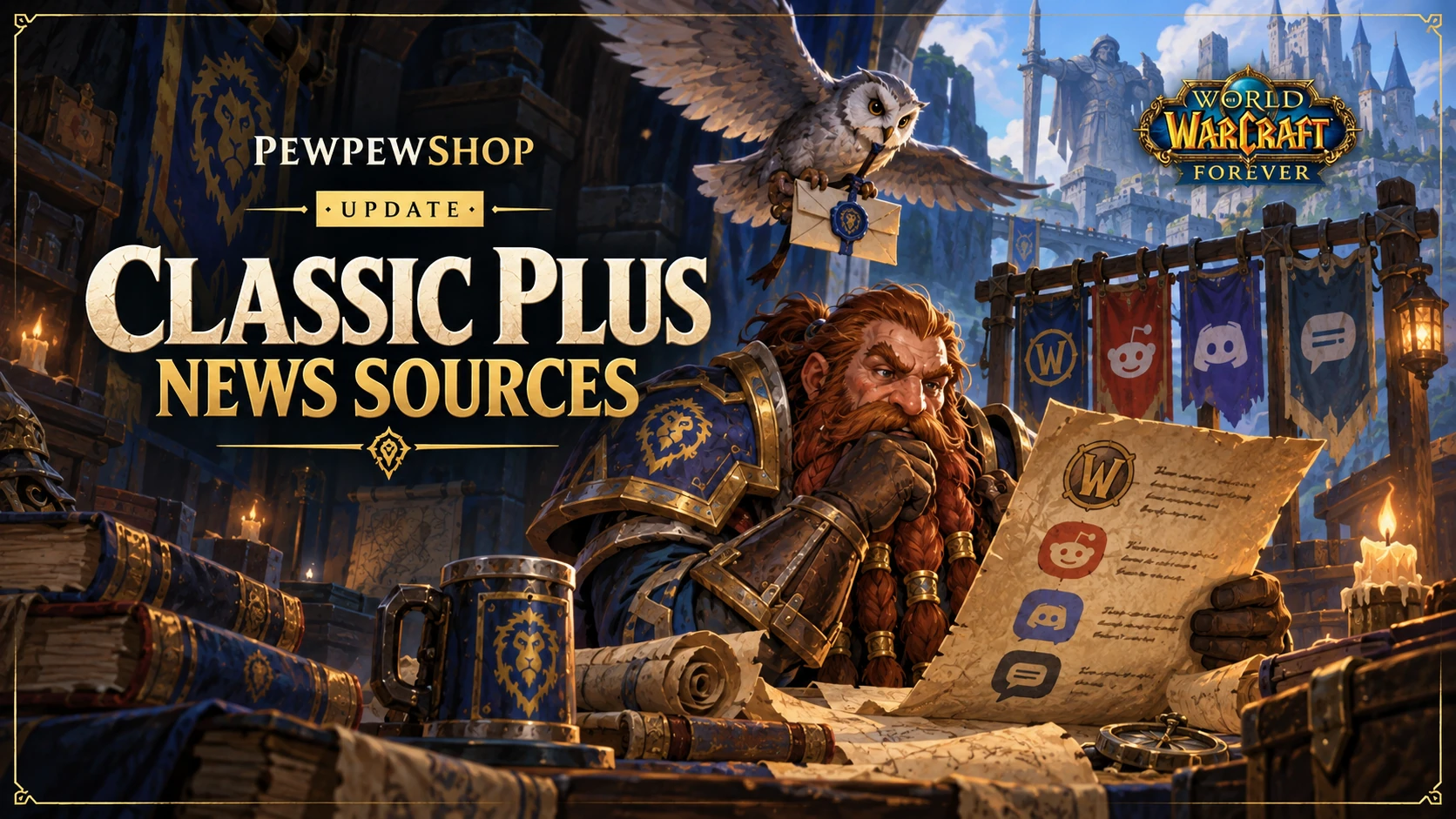 Where to Follow Classic Plus (WoW: Forever) News and Discussion — PEWPEWSHOP boosting guide